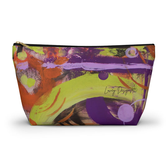 Party Man - Abstract Vibrant Accessory Pouch