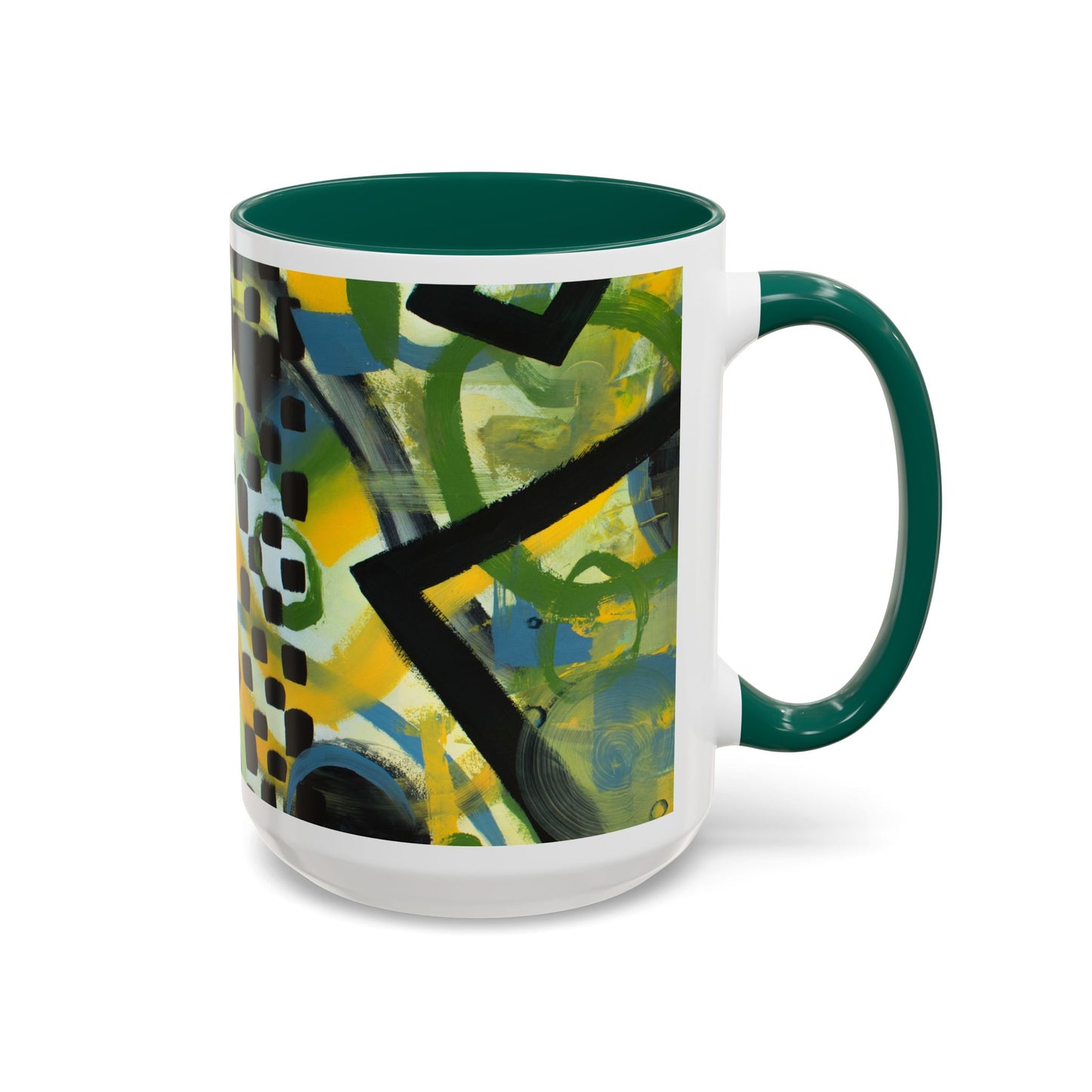 Colorful Mug - "Echos of Structure"