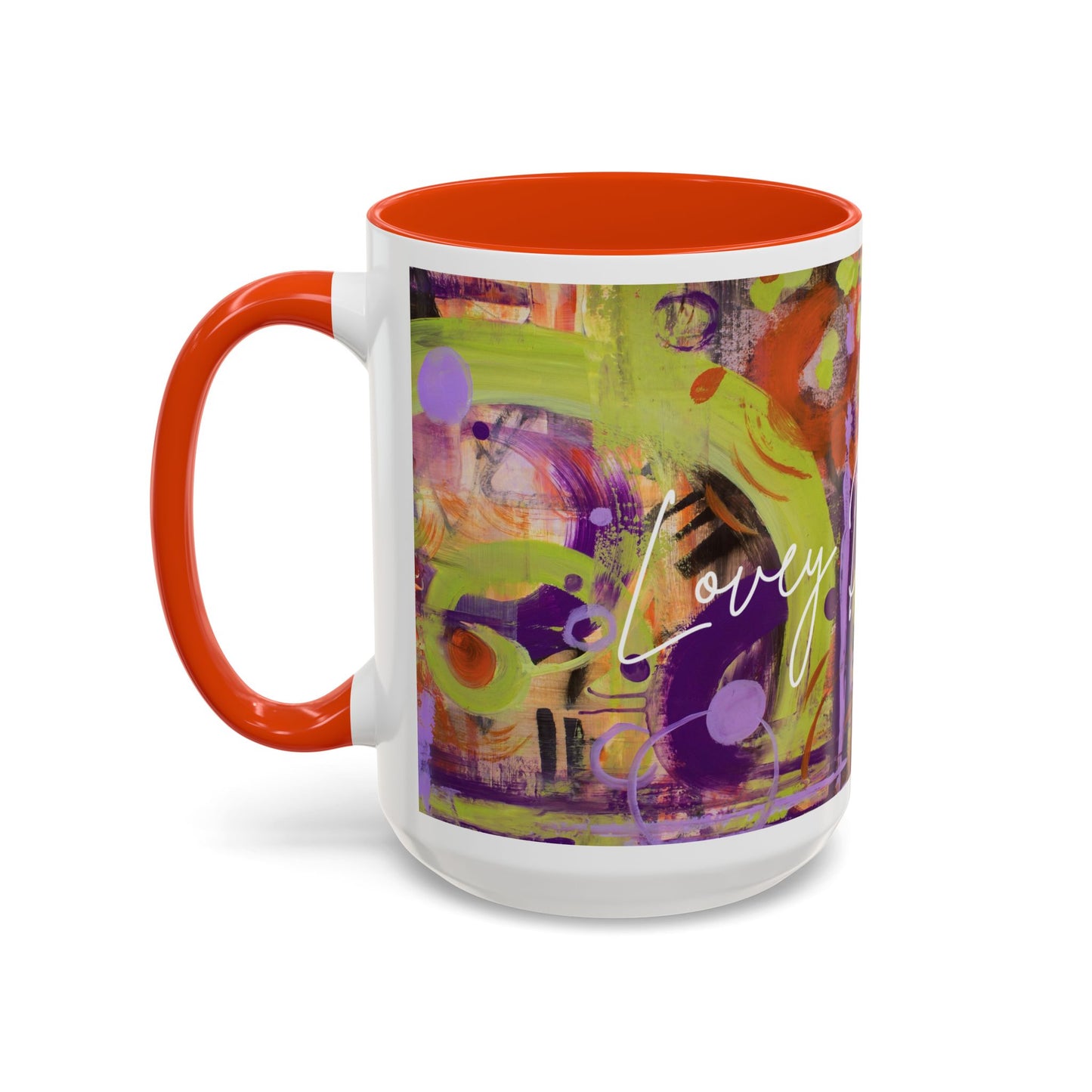 Party Man - Abstract Colorful Art Mug (11oz or 15oz)