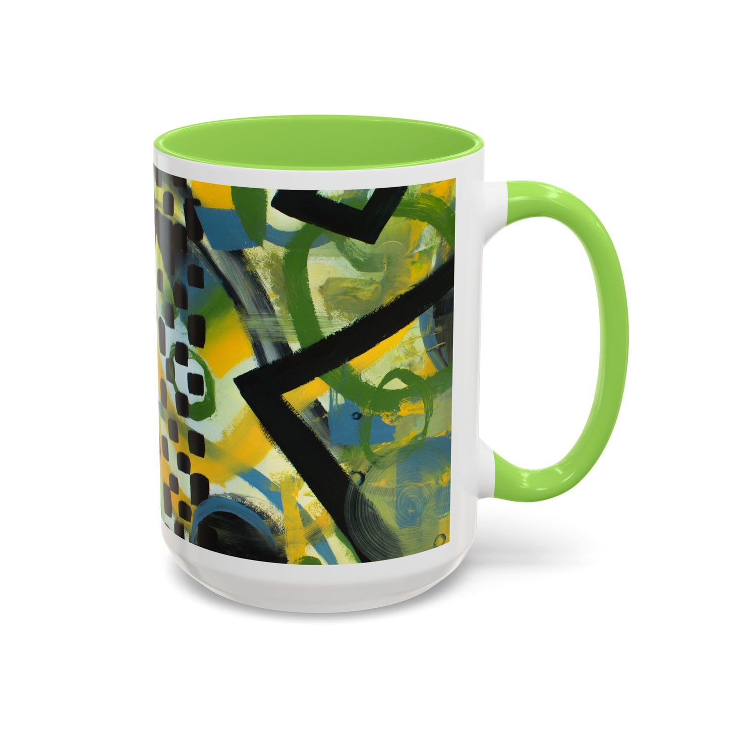 Colorful Mug - "Echos of Structure"