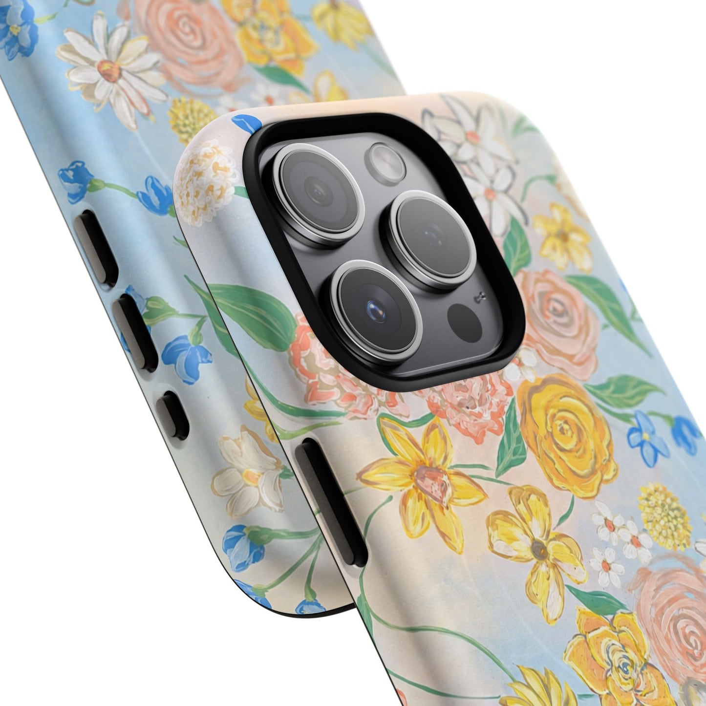 Bloom Where You Are Planted Floral Magnetic Phone Case - iPhone 14 & 15 Versions