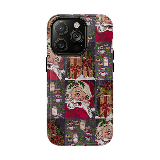 Vintage Christmas Phone Case — Tough Magnetic Holiday Phone Cover