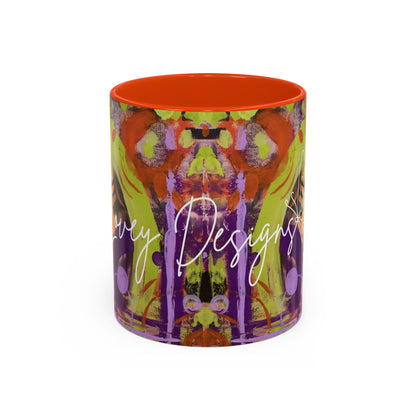 Party Man - Abstract Colorful Art Mug (11oz or 15oz)