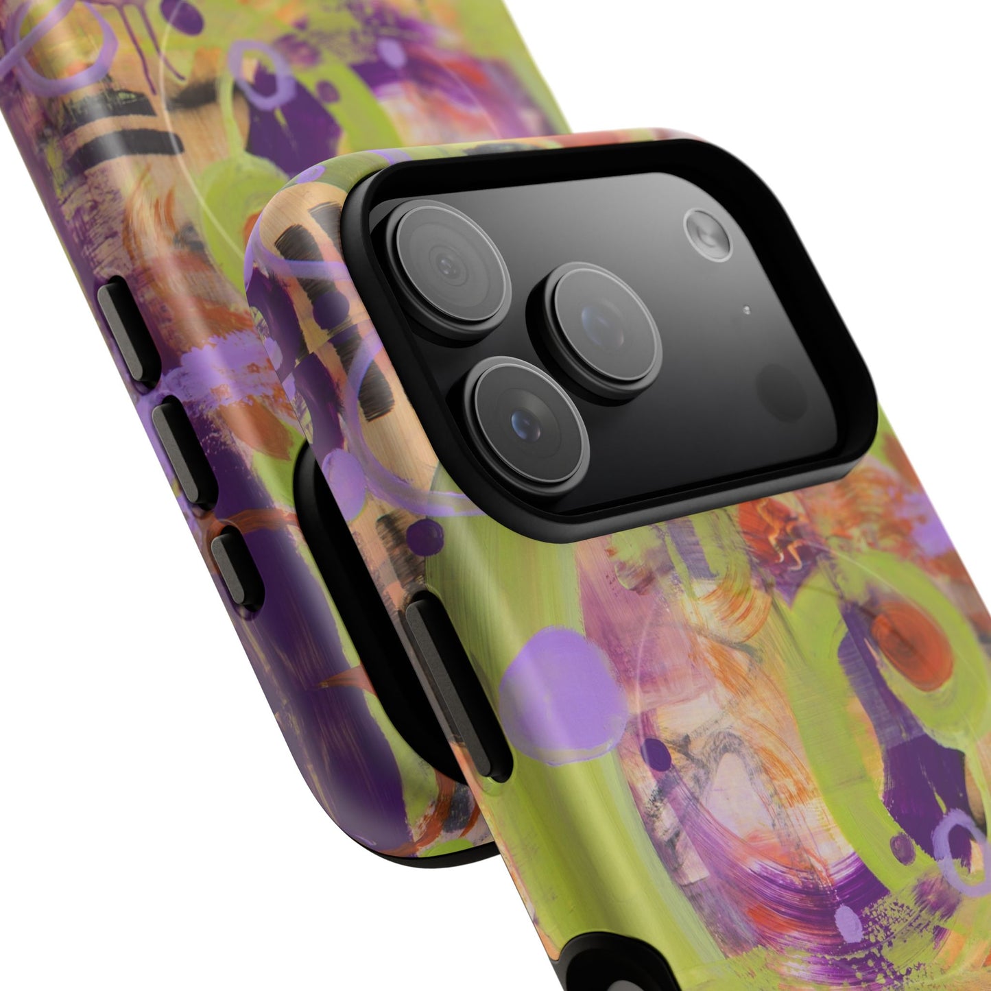 Party Man - Abstract Floral Phone Case — Tough Magnetic Protective Cover