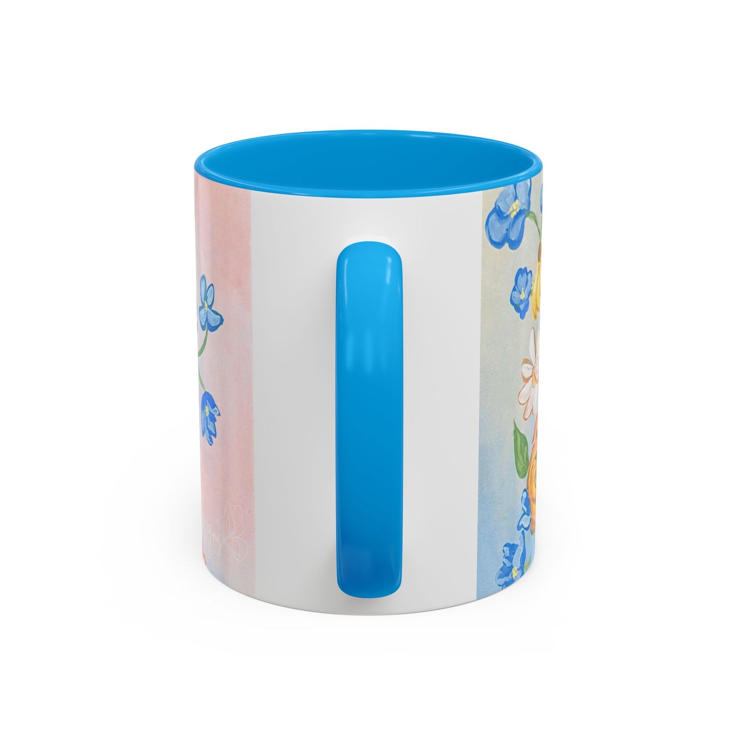 Bloom Where You Are Planted - Floral Watercolor Mug 15oz