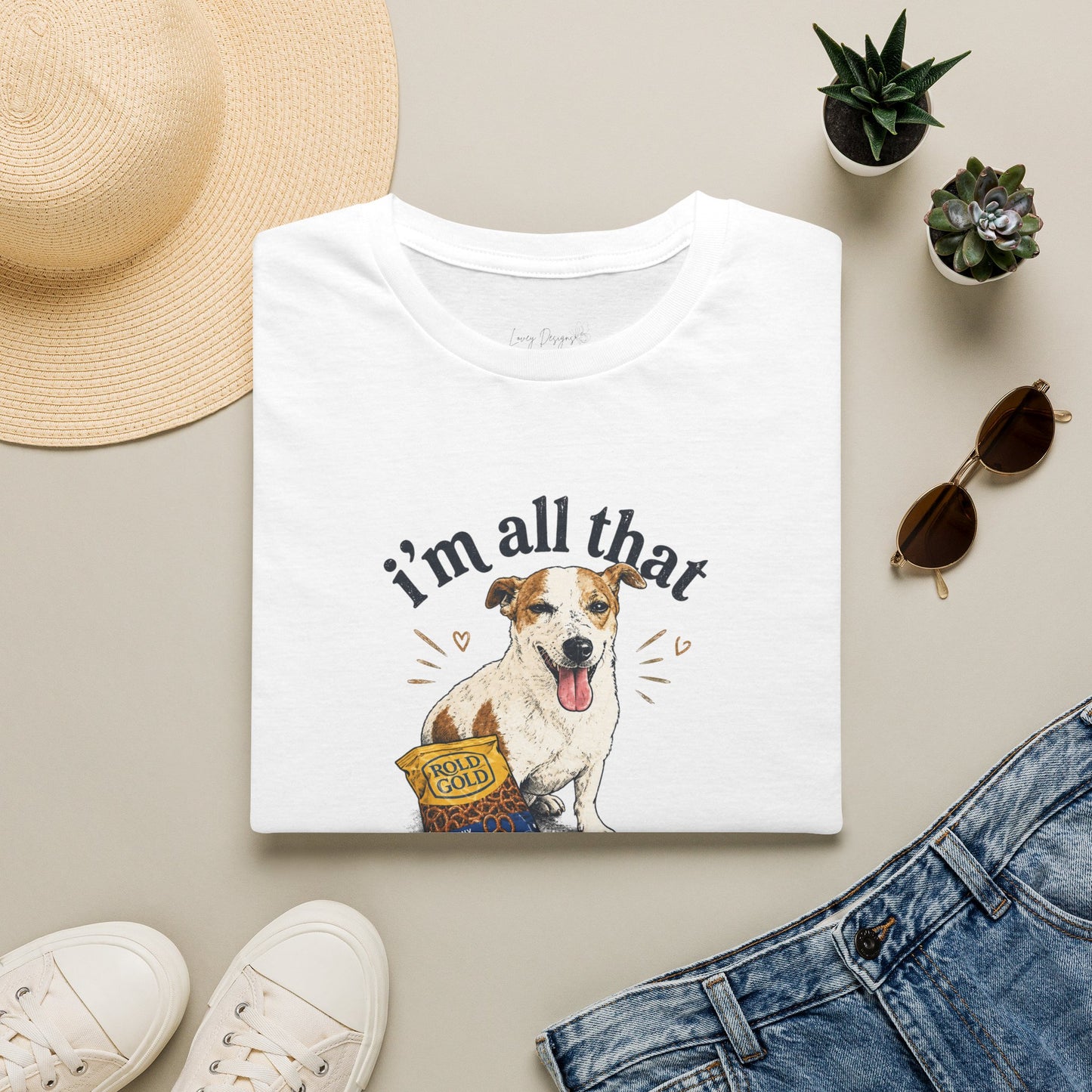 I'm All That and a Bag of Chips Dog T-Shirt