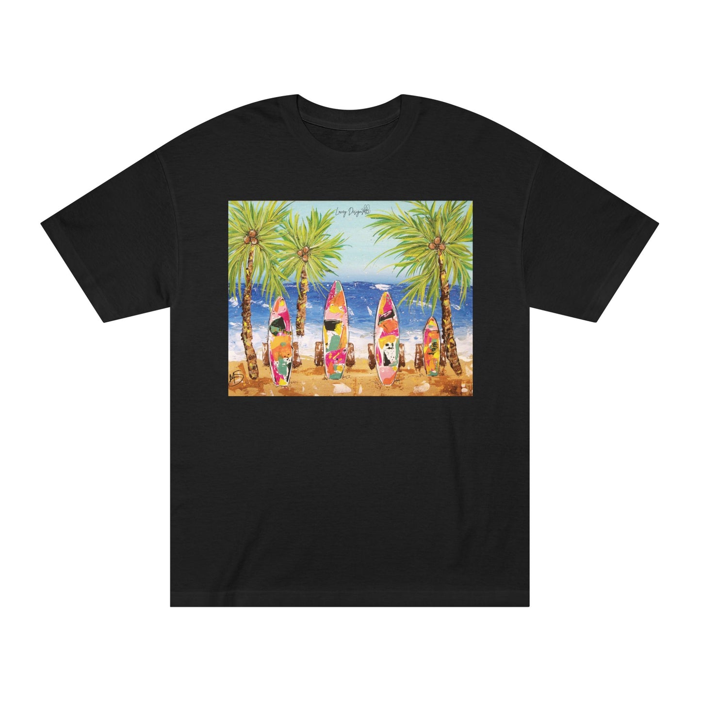 Surfs UP Coastal Graphic T-Shirt — Beach Vibes Tee