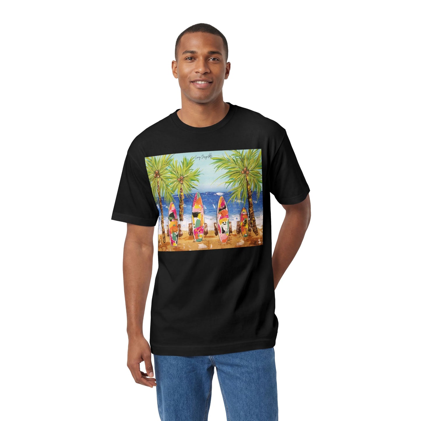 Surfs UP Coastal Graphic T-Shirt — Beach Vibes Tee
