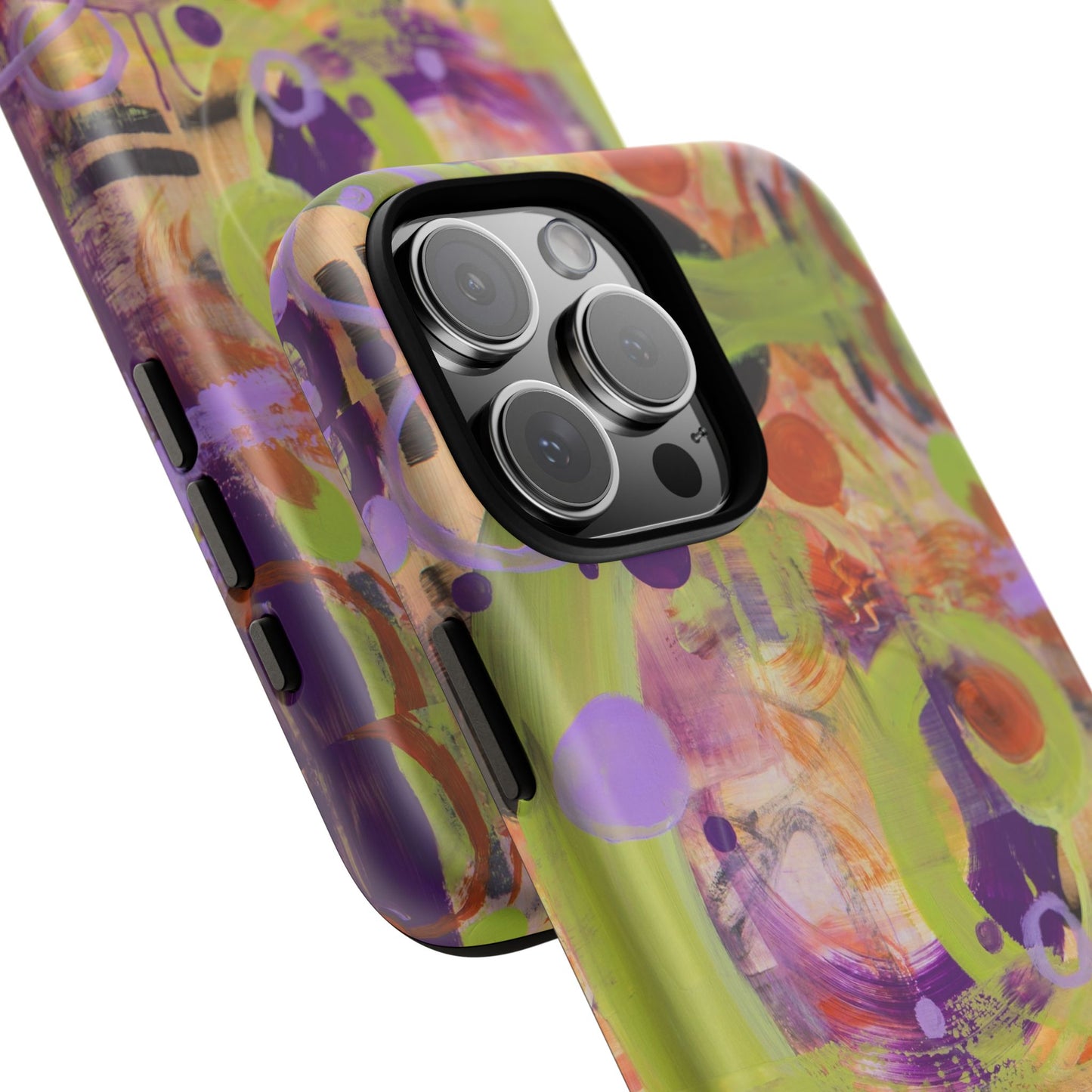 Party Man - Abstract Floral Phone Case — Tough Magnetic Protective Cover