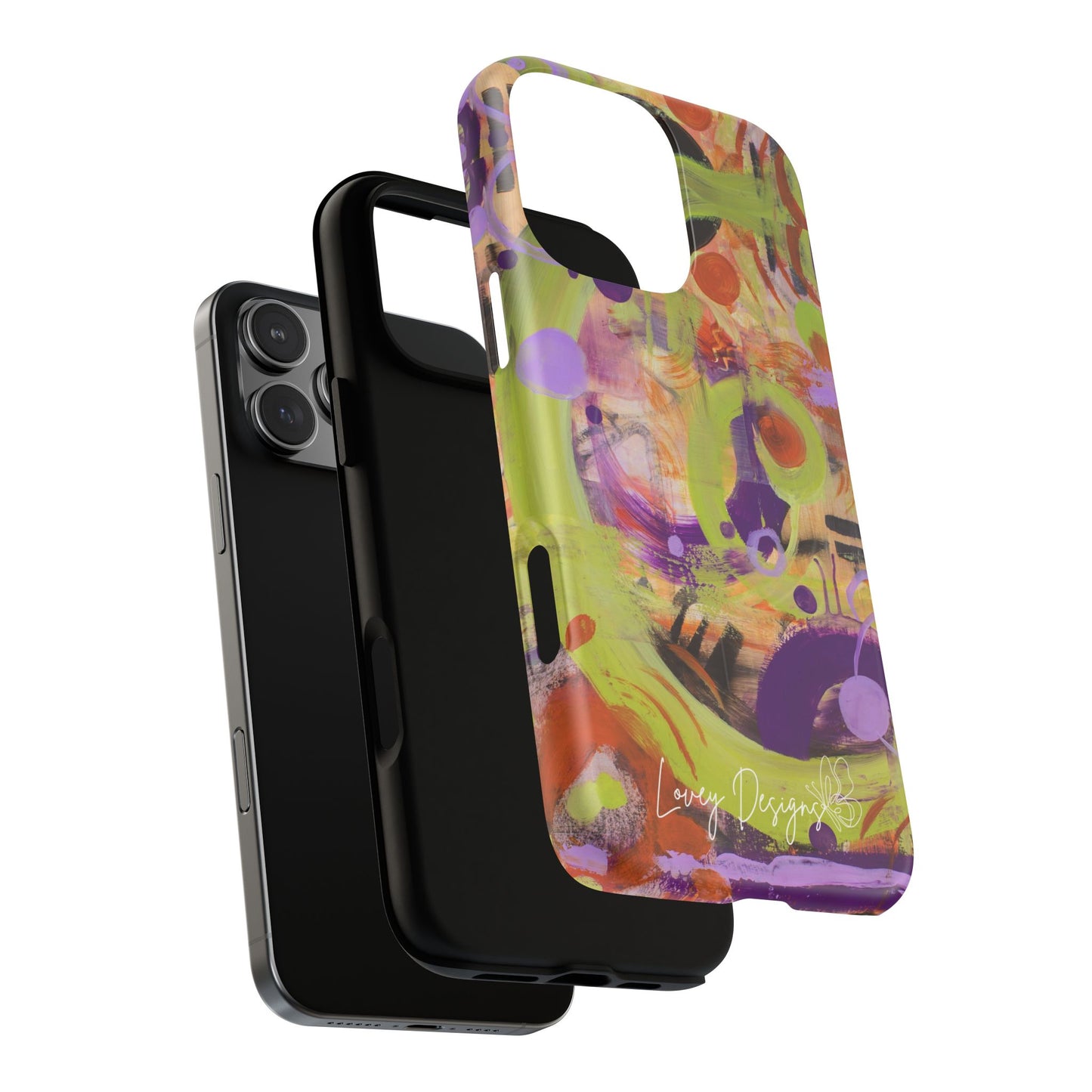 Party Man - Abstract Floral Phone Case — Tough Magnetic Protective Cover