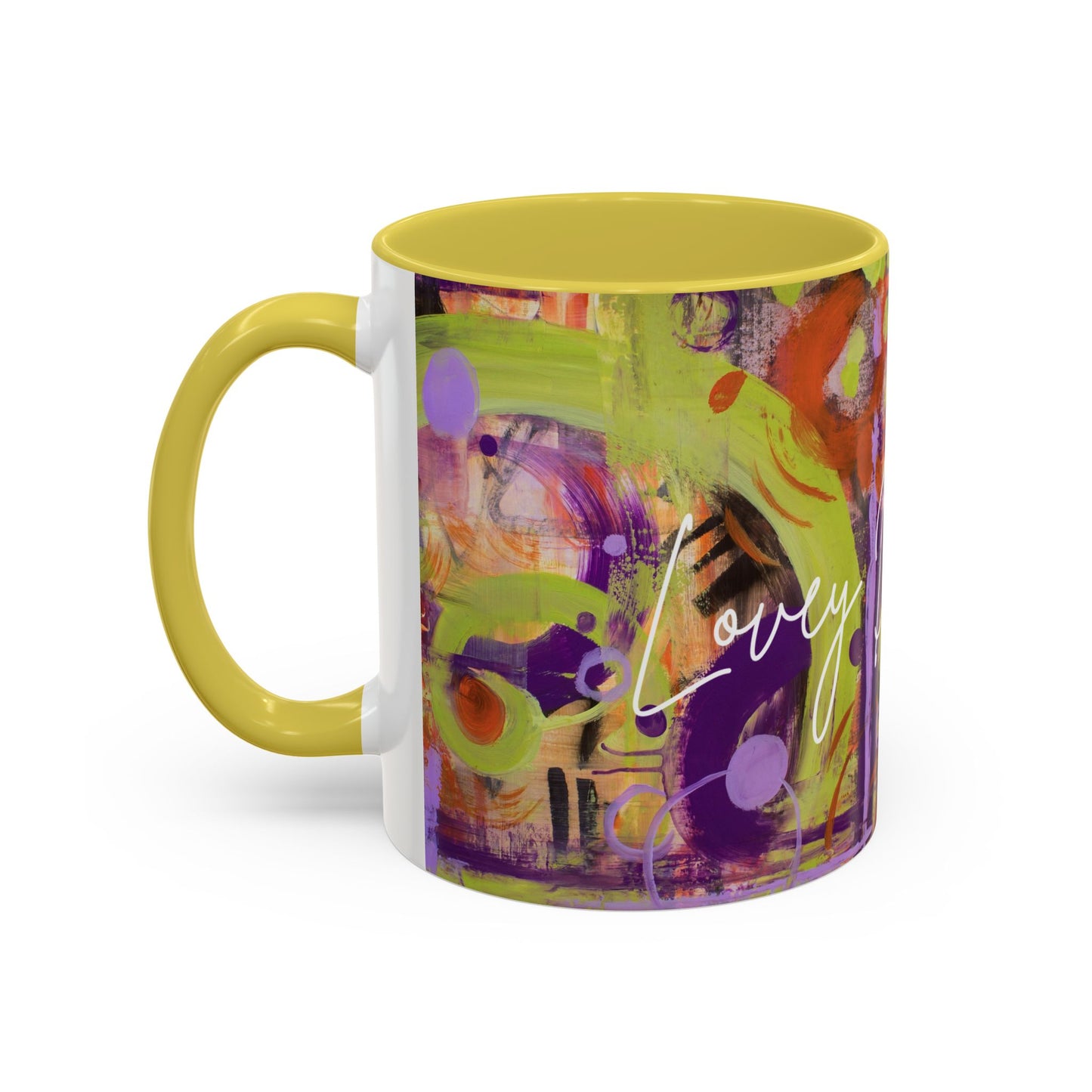 Party Man - Abstract Colorful Art Mug (11oz or 15oz)