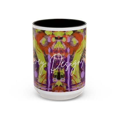 Party Man - Abstract Colorful Art Mug (11oz or 15oz)