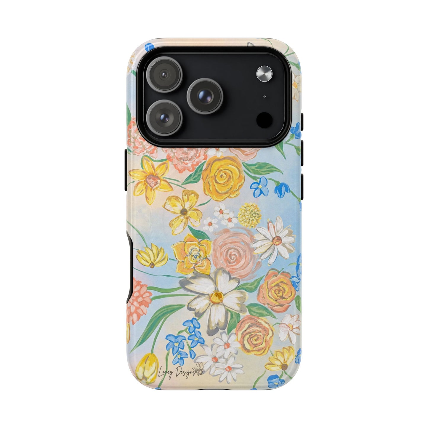 Bloom Where You Are Planted Floral Magnetic Phone Case - iPhone 16 & 17 Versions