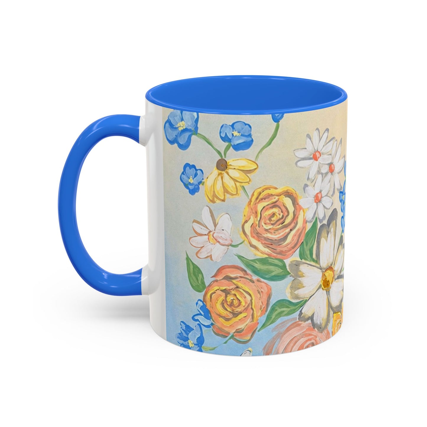 Bloom Where You Are Planted - Floral Watercolor Mug 15oz