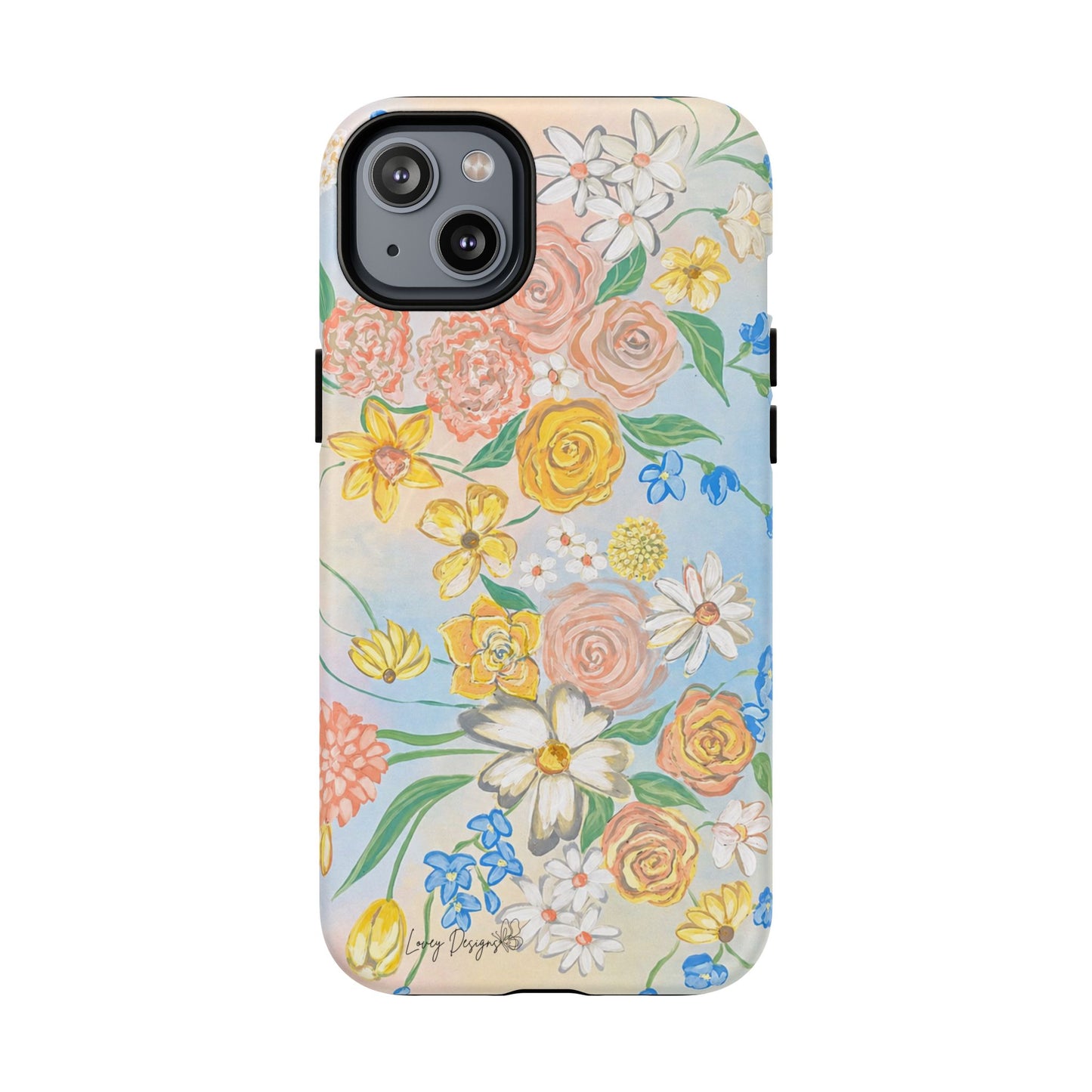 Bloom Where You Are Planted Floral Magnetic Phone Case - iPhone 14 & 15 Versions