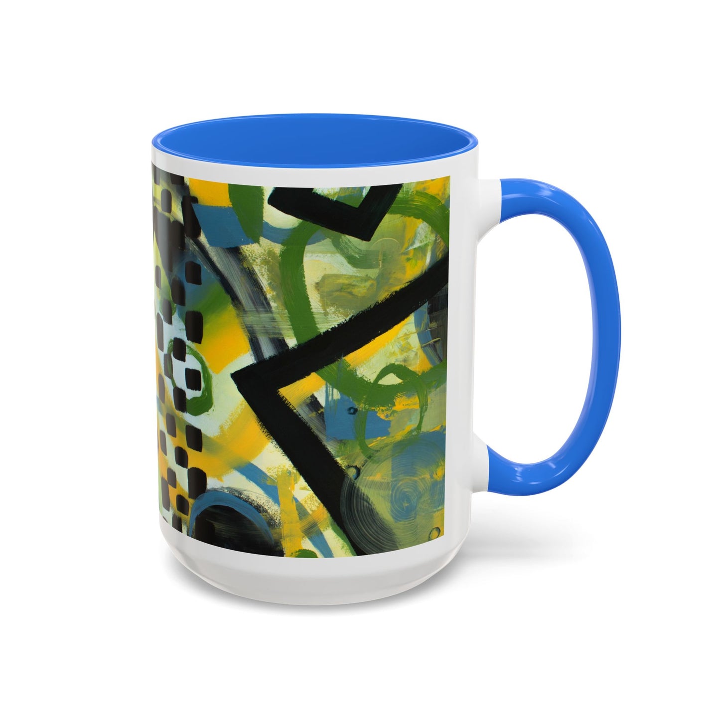 Colorful Mug - "Echos of Structure"