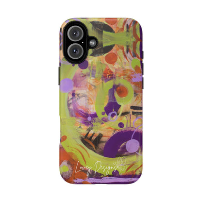 Party Man - Abstract Floral Phone Case — Tough Magnetic Protective Cover