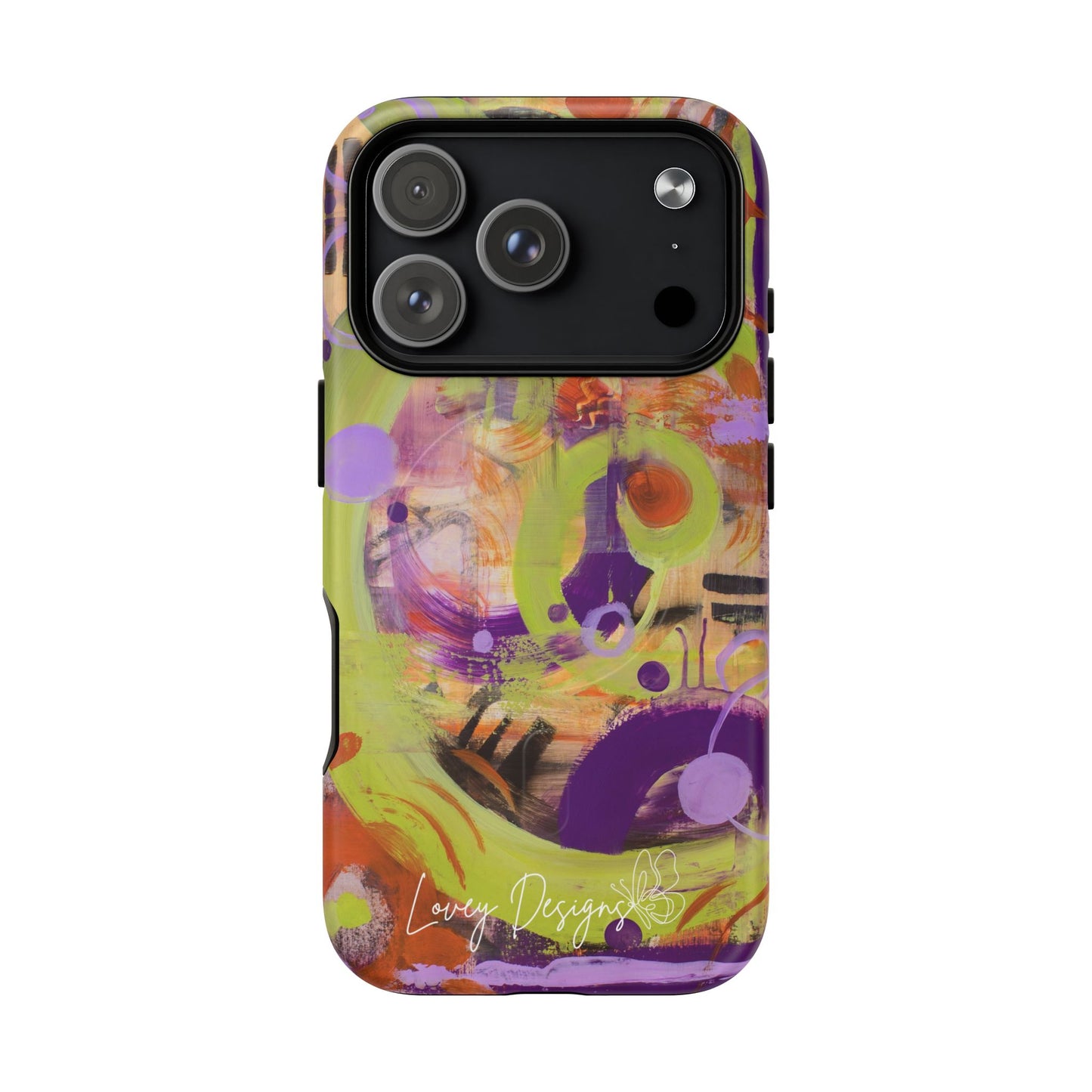 Party Man - Abstract Floral Phone Case — Tough Magnetic Protective Cover