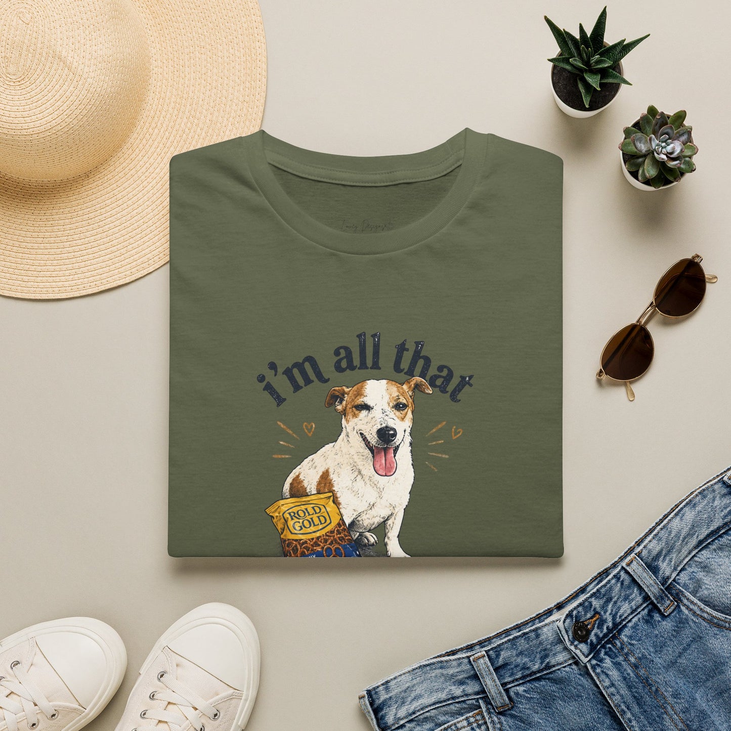 I'm All That and a Bag of Chips Dog T-Shirt