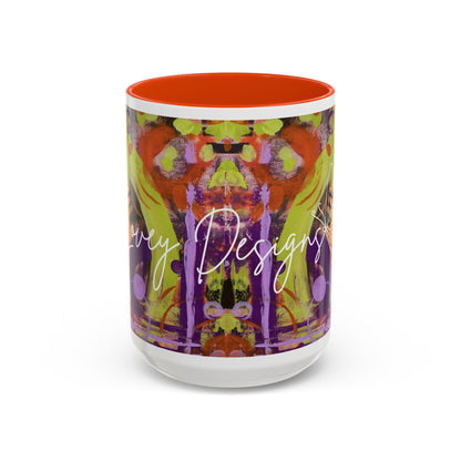 Party Man - Abstract Colorful Art Mug (11oz or 15oz)
