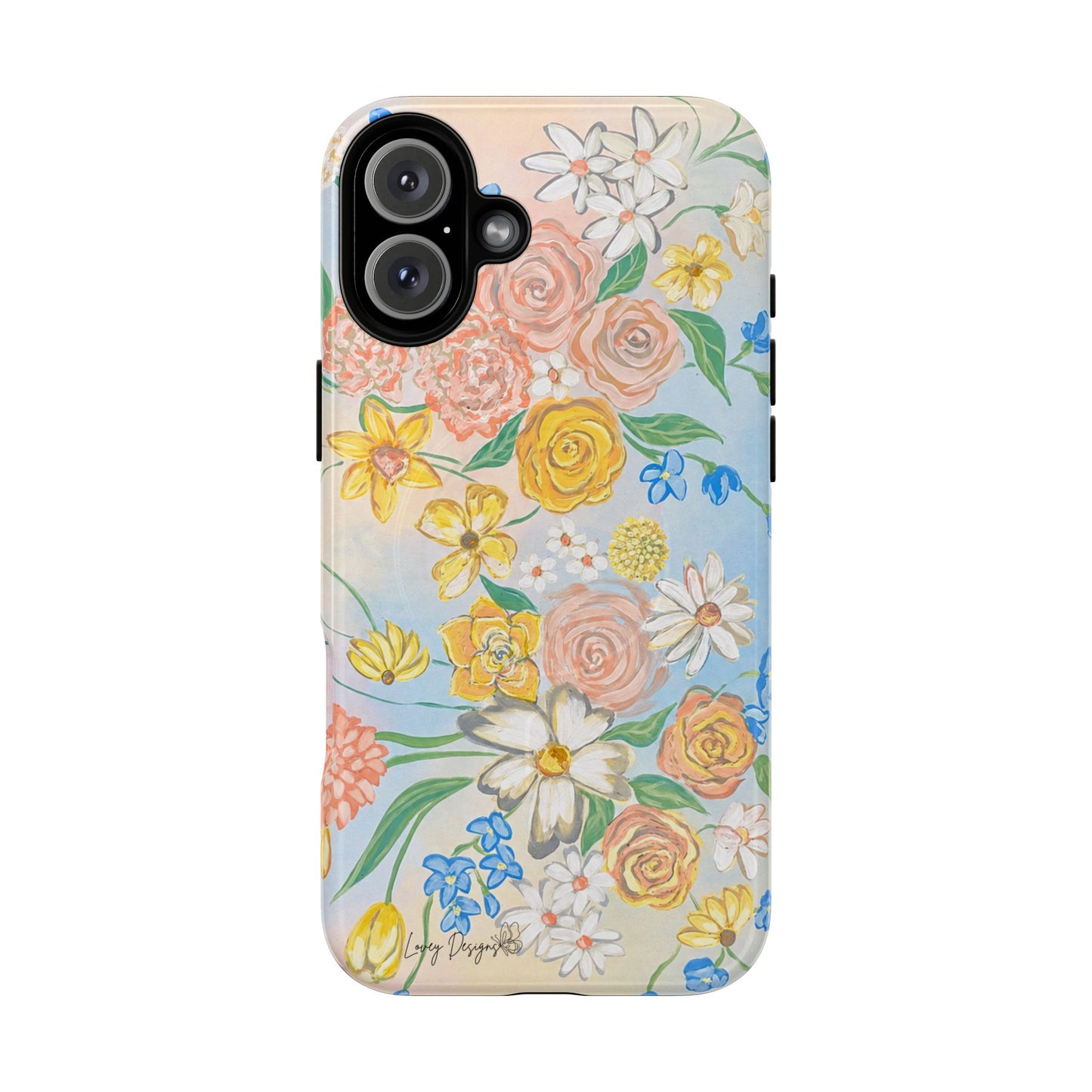 Bloom Where You Are Planted Floral Magnetic Phone Case - iPhone 16 & 17 Versions