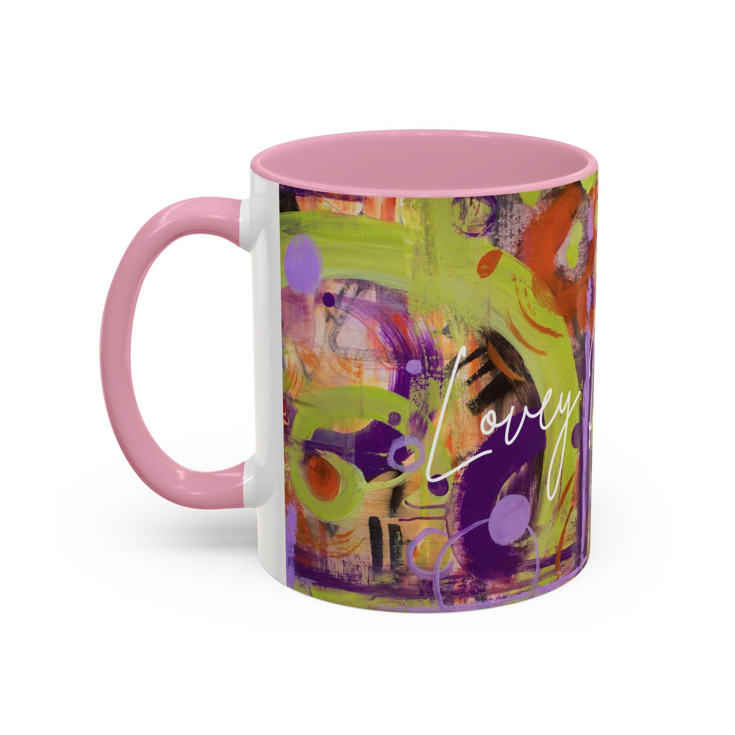 Party Man - Abstract Colorful Art Mug (11oz or 15oz)