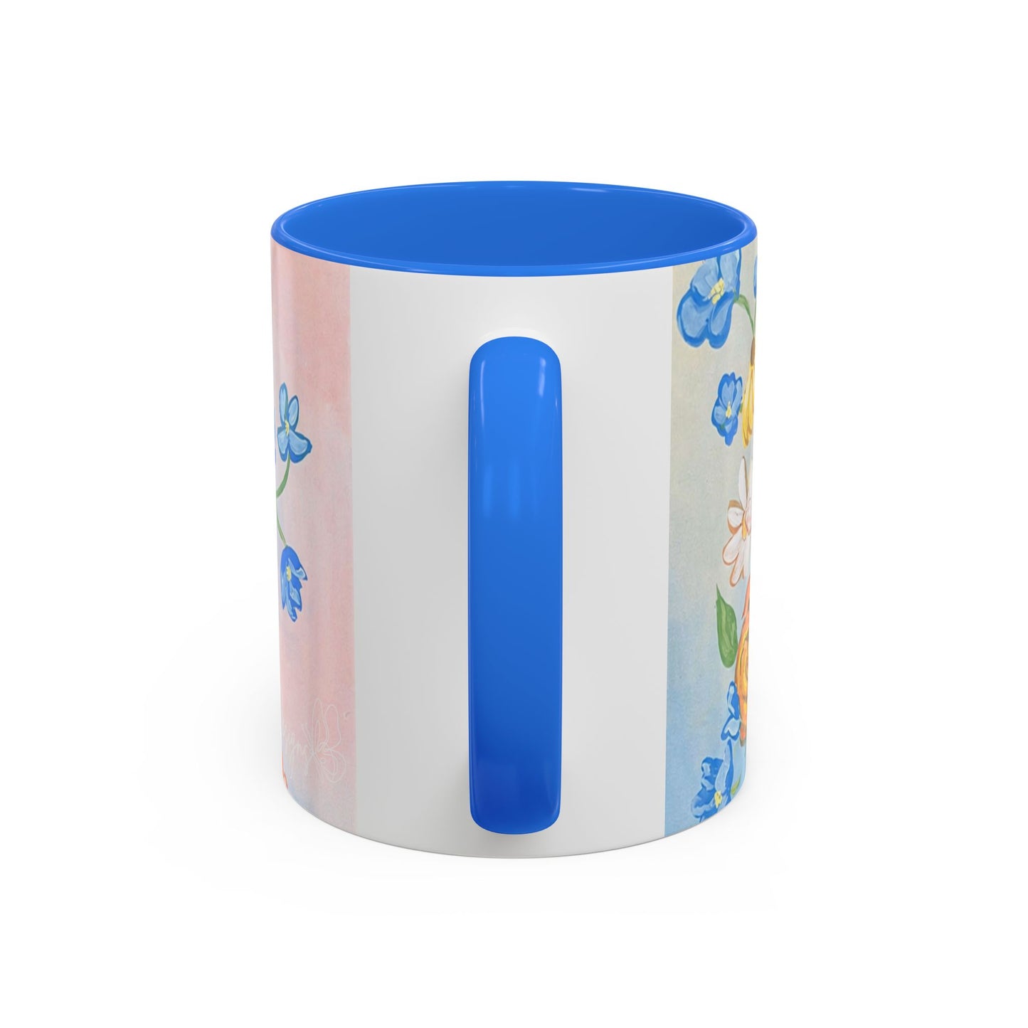 Bloom Where You Are Planted - Floral Watercolor Mug 15oz