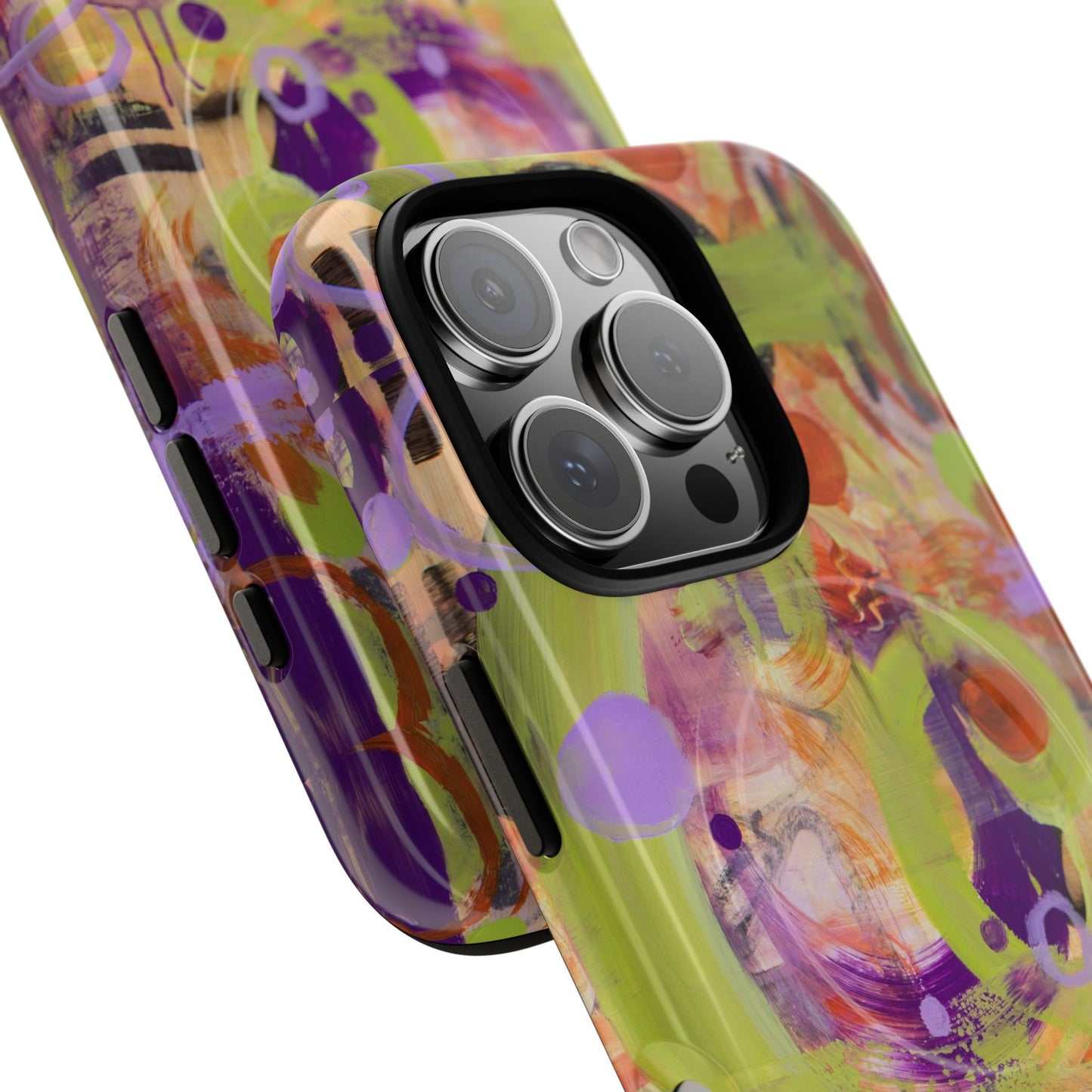Party Man - Abstract Floral Phone Case — Tough Magnetic Protective Cover