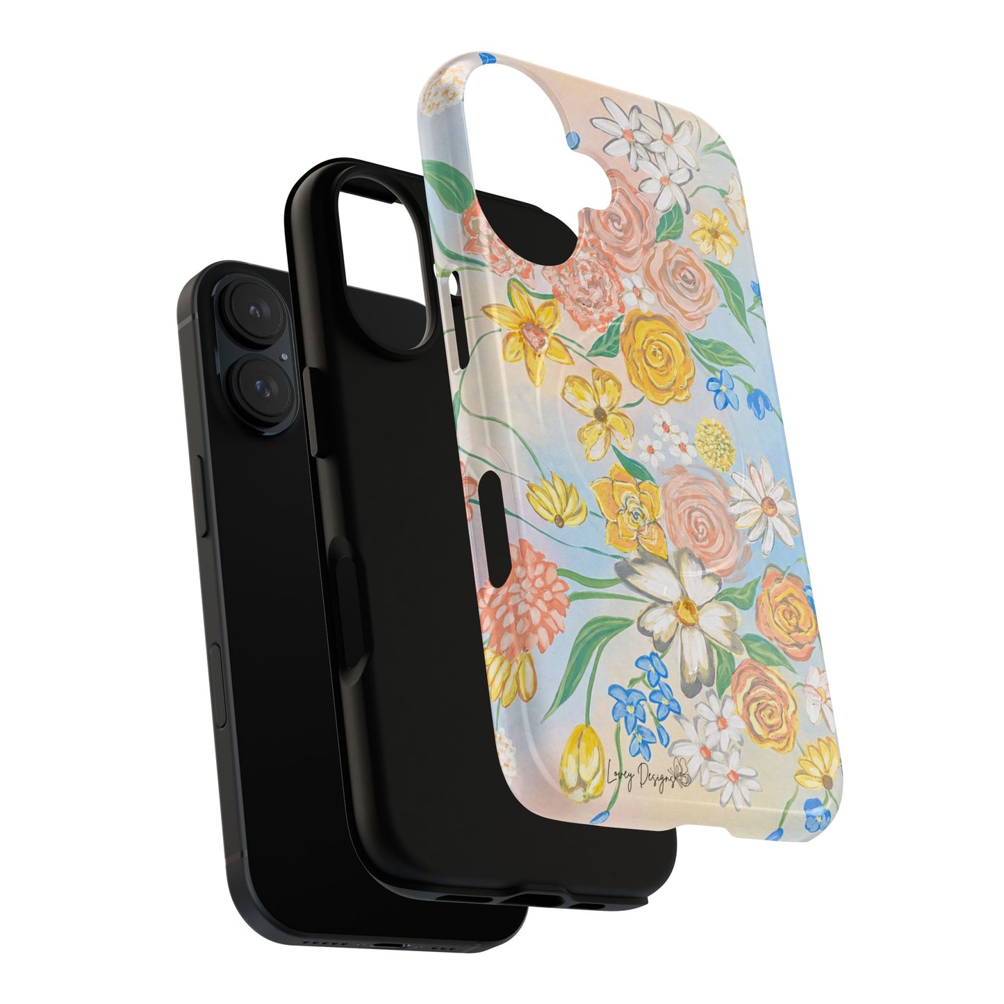 Bloom Where You Are Planted Floral Magnetic Phone Case - iPhone 16 & 17 Versions