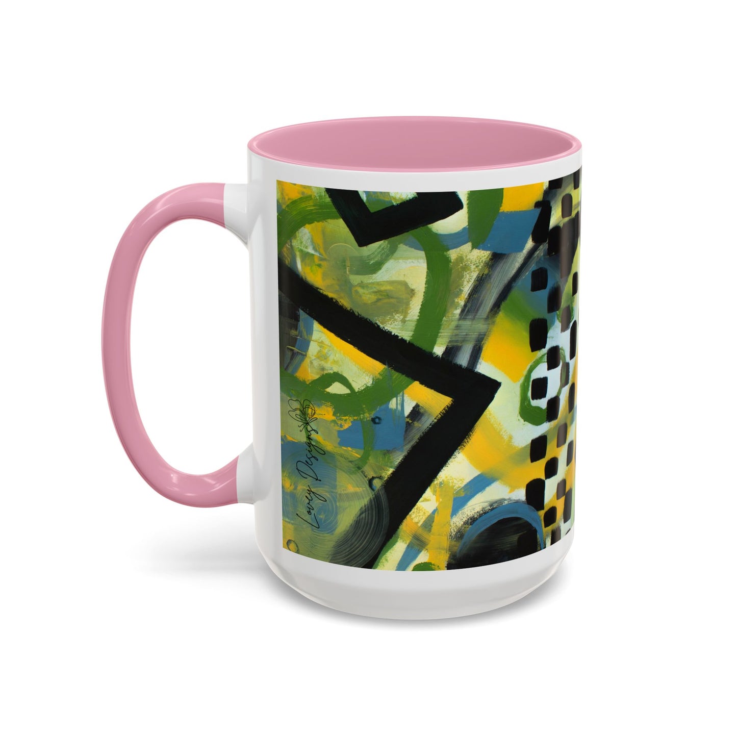 Colorful Mug - "Echos of Structure"