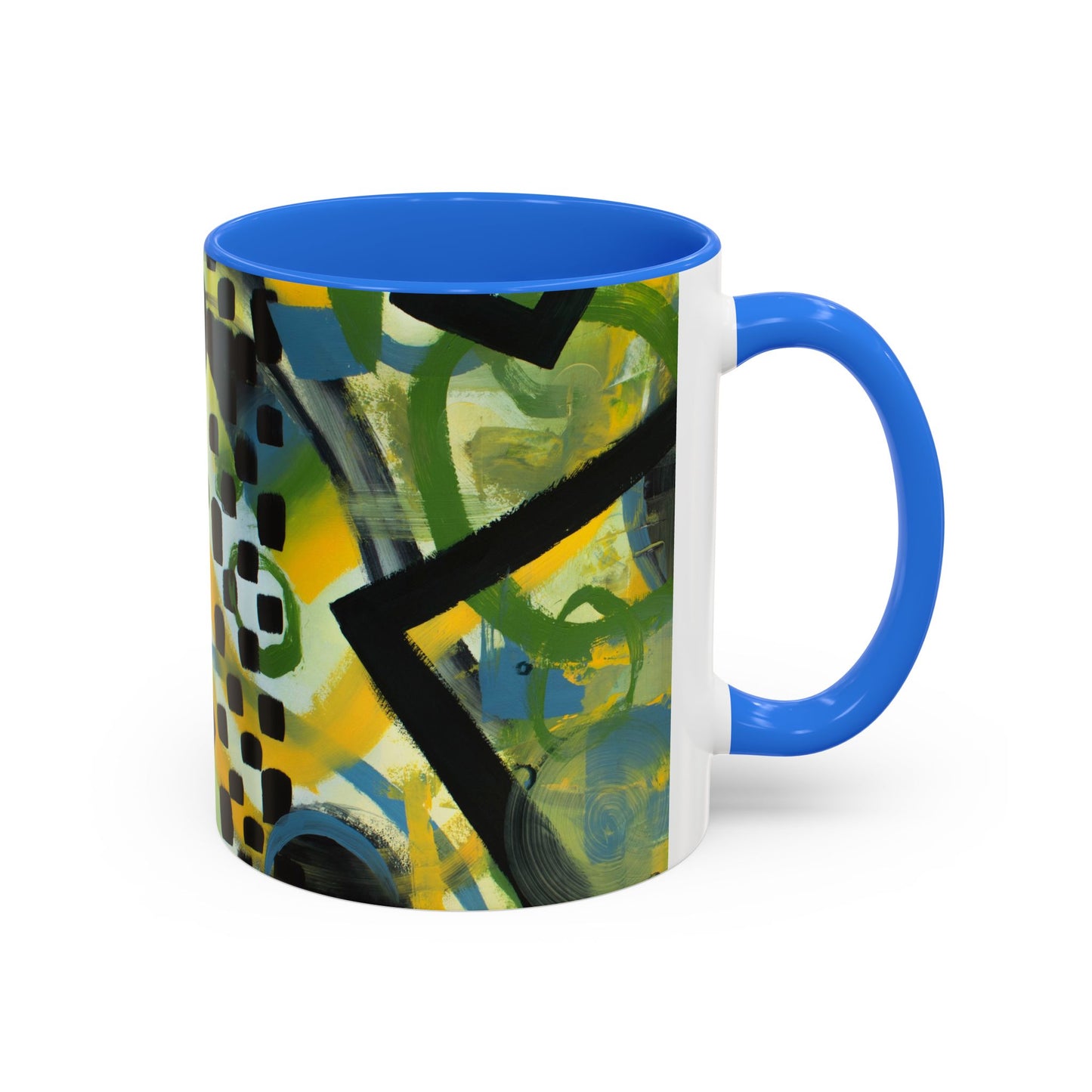 Colorful Mug - "Echos of Structure"