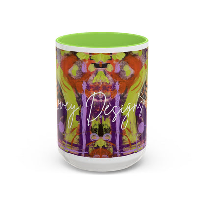 Party Man - Abstract Colorful Art Mug (11oz or 15oz)