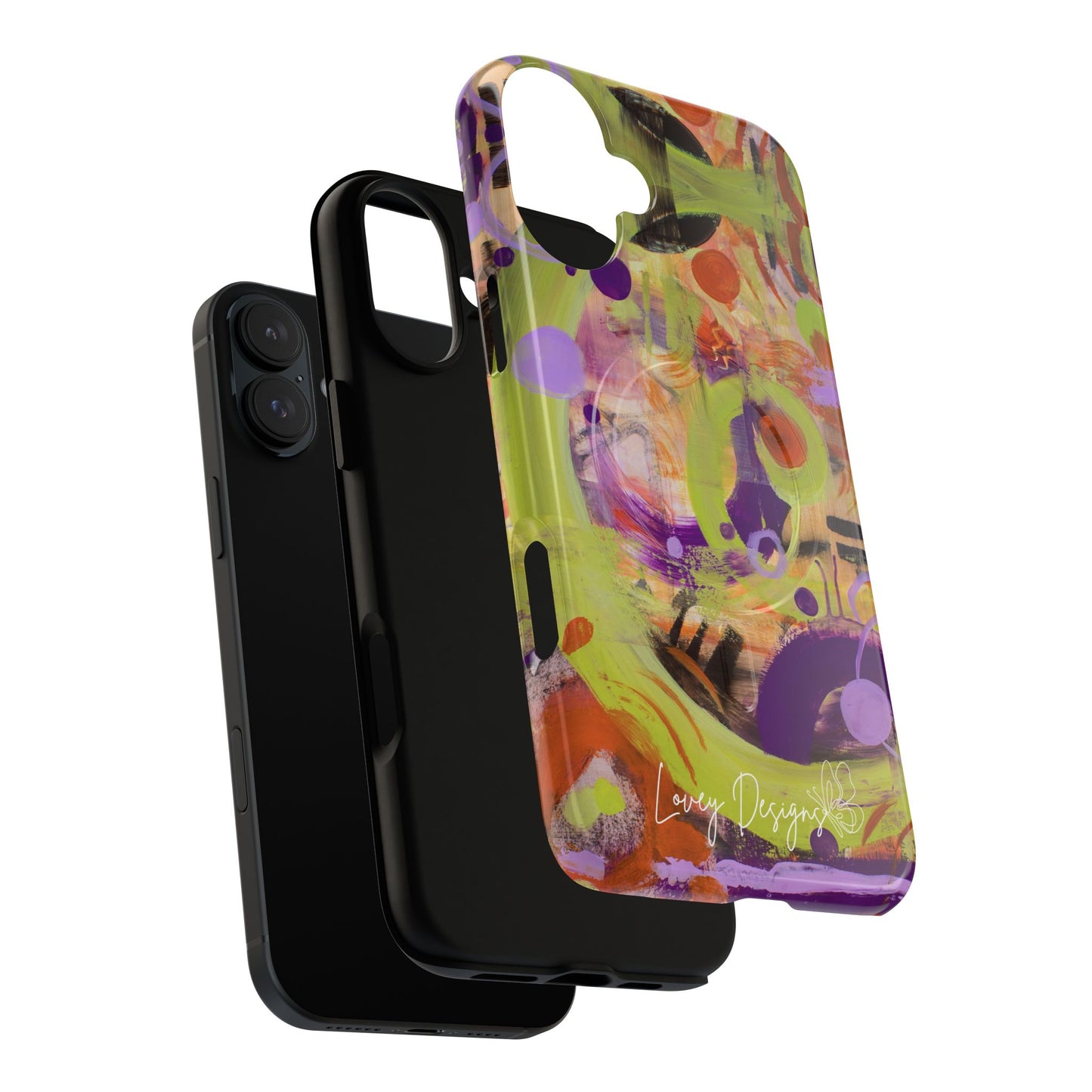 Party Man - Abstract Floral Phone Case — Tough Magnetic Protective Cover