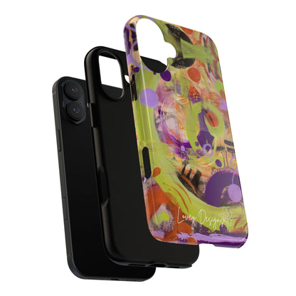Party Man - Abstract Floral Phone Case — Tough Magnetic Protective Cover