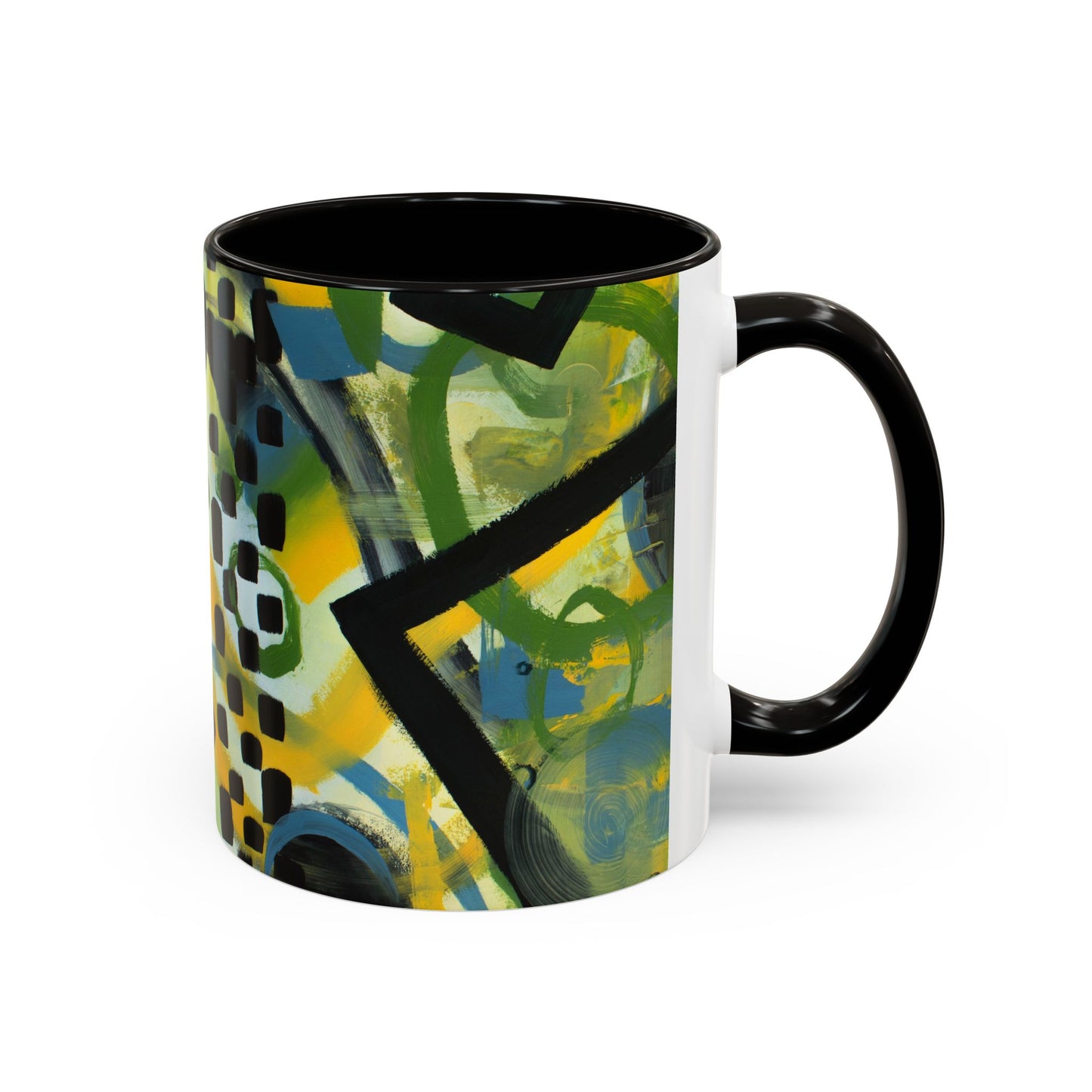 Colorful Mug - "Echos of Structure"