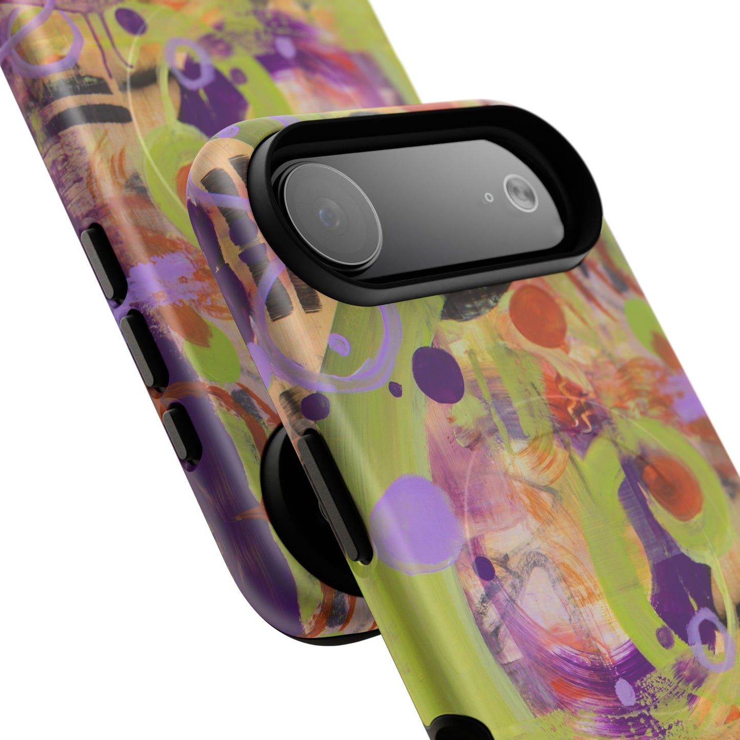 Party Man - Abstract Floral Phone Case — Tough Magnetic Protective Cover