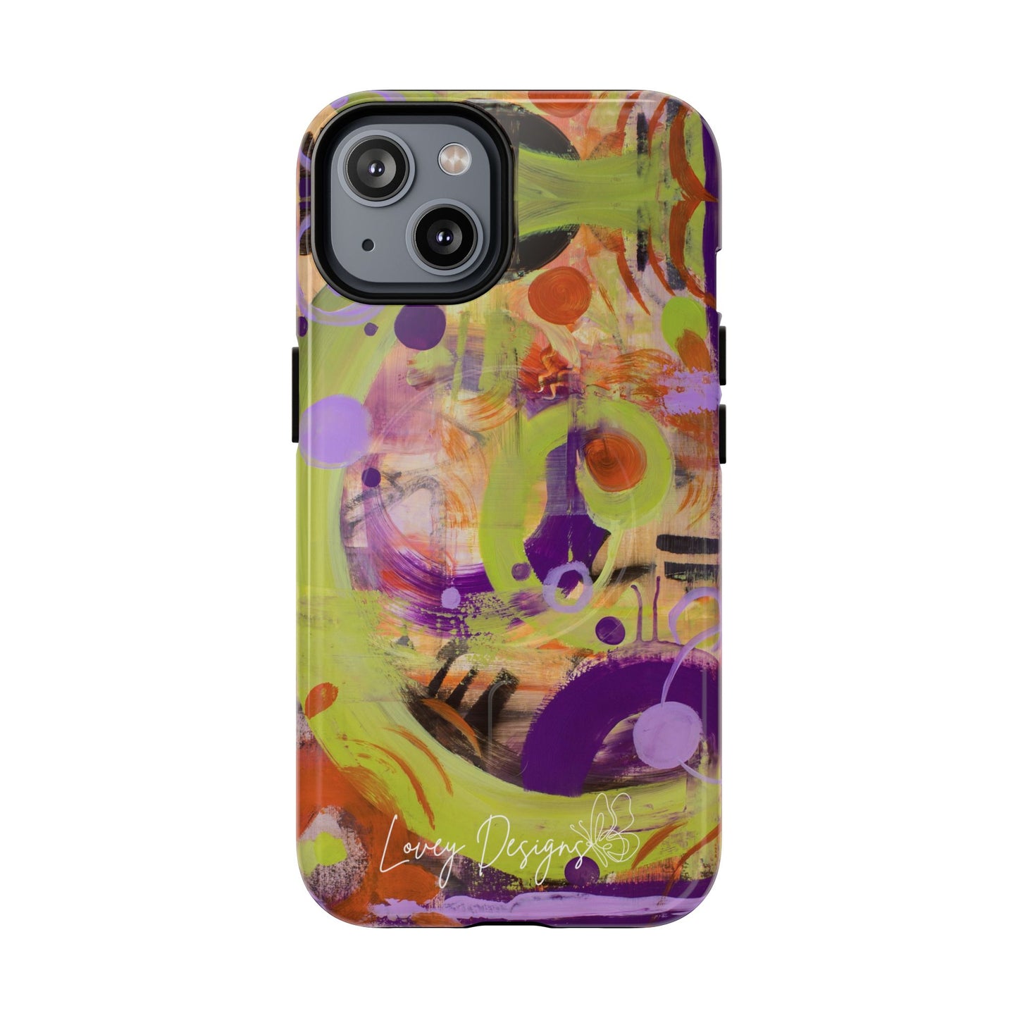 Party Man - Abstract Floral Phone Case — Tough Magnetic Protective Cover