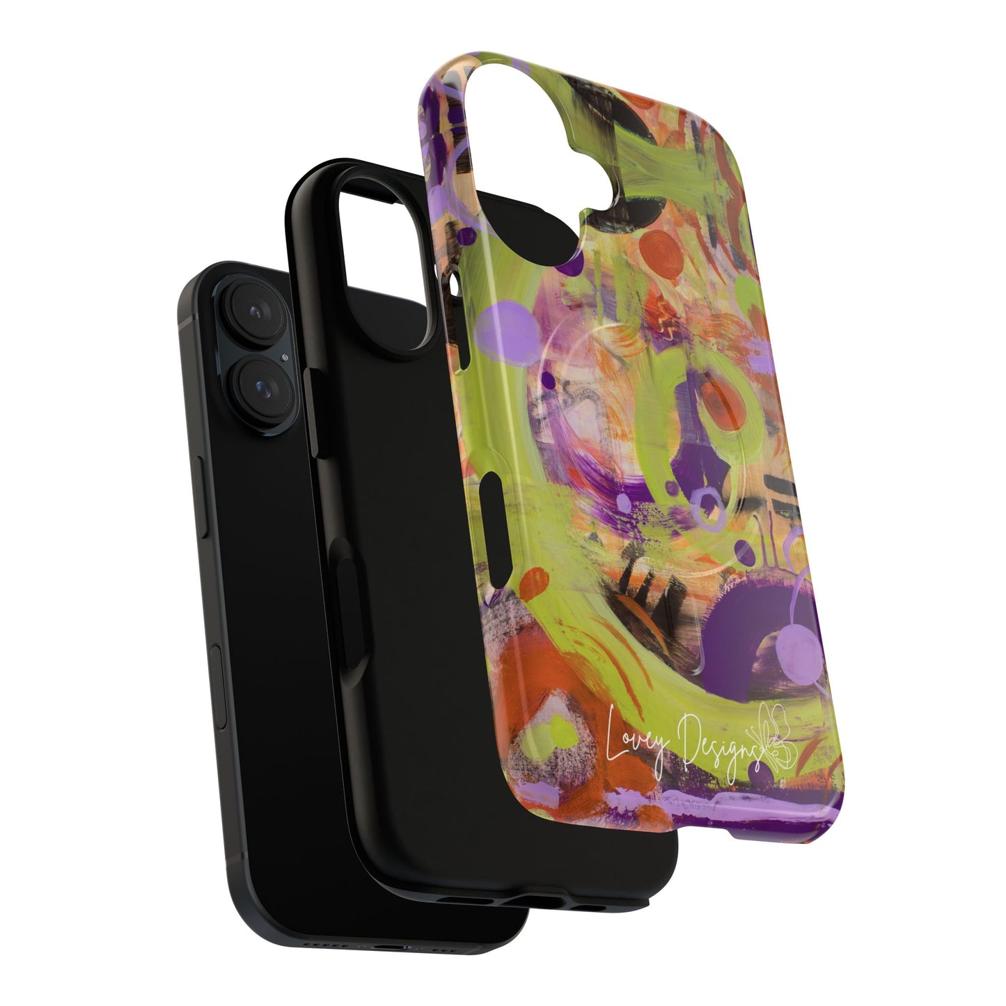 Party Man - Abstract Floral Phone Case — Tough Magnetic Protective Cover