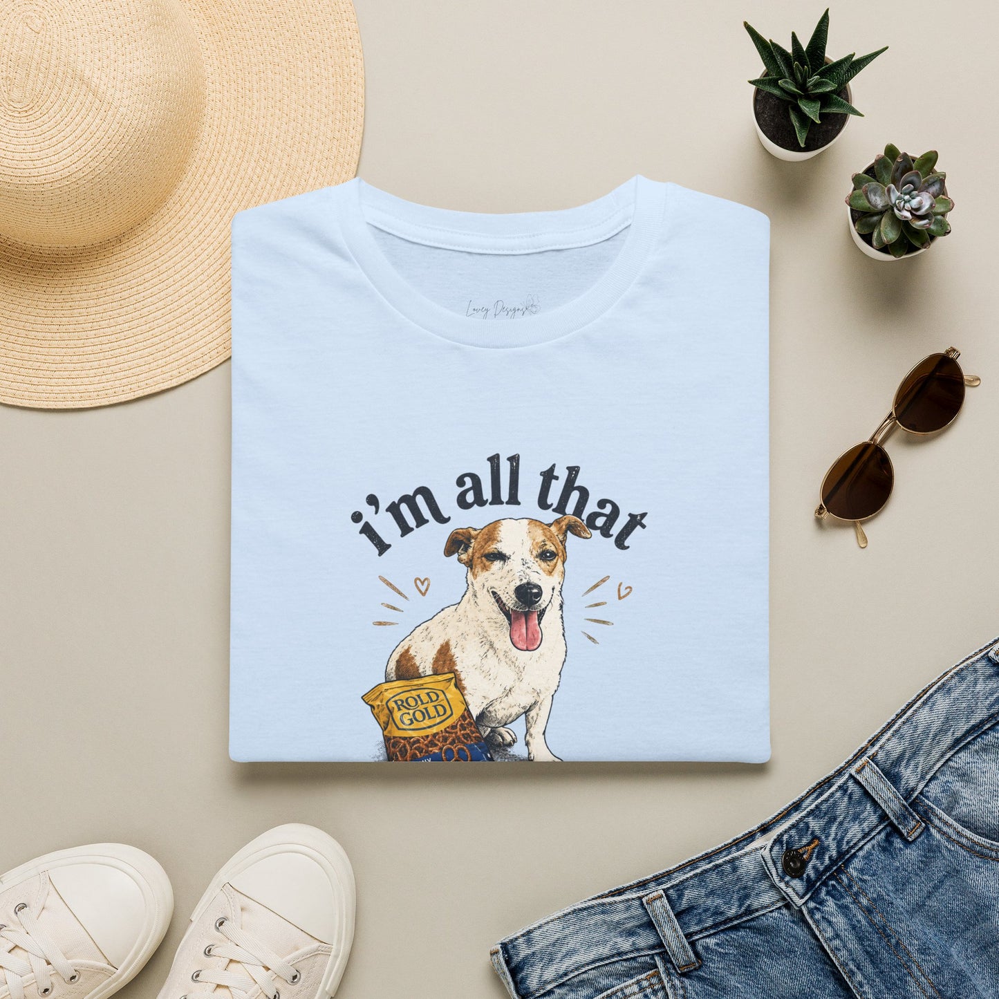 I'm All That and a Bag of Chips Dog T-Shirt