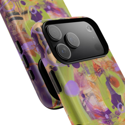 Party Man - Abstract Floral Phone Case — Tough Magnetic Protective Cover