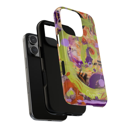 Party Man - Abstract Floral Phone Case — Tough Magnetic Protective Cover