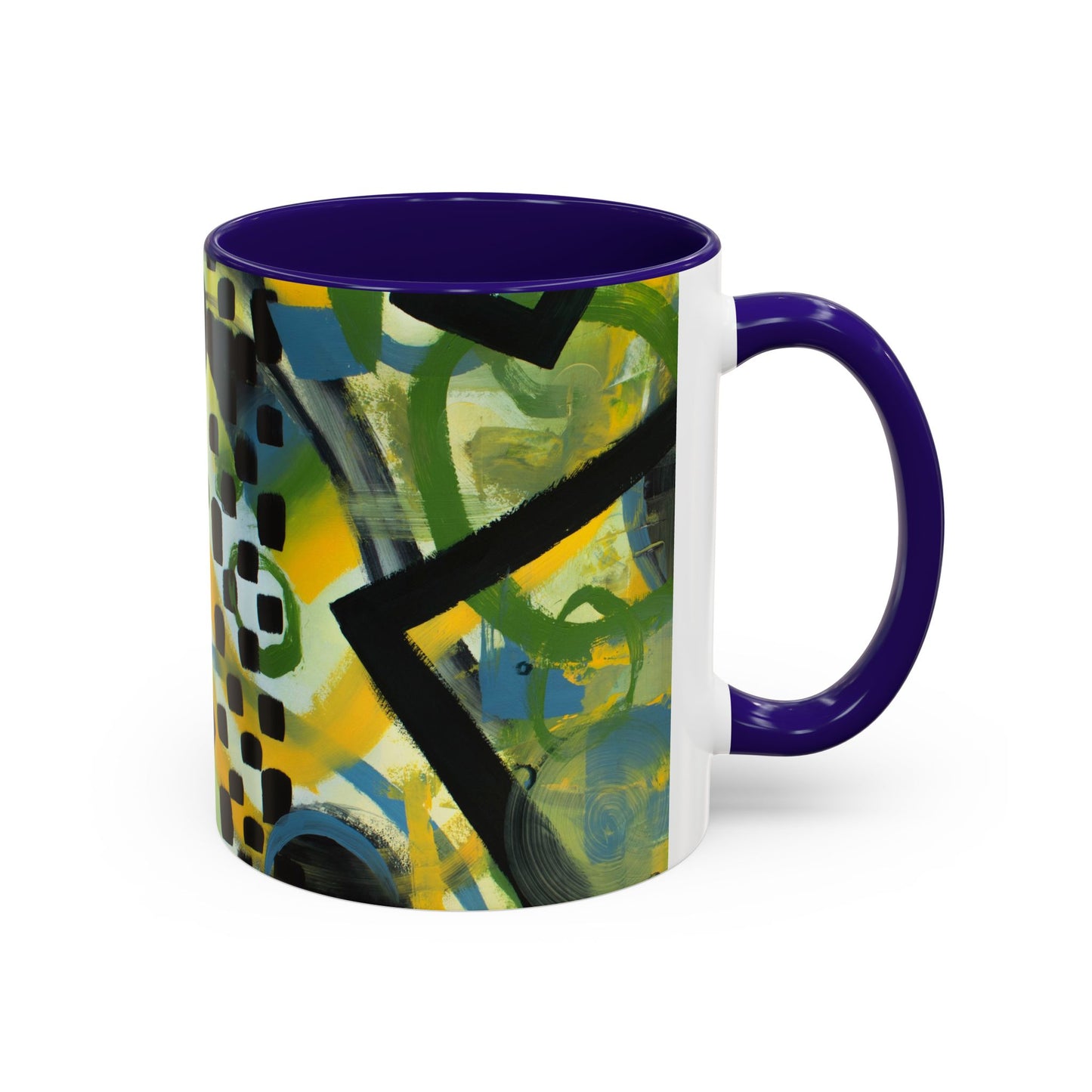 Colorful Mug - "Echos of Structure"