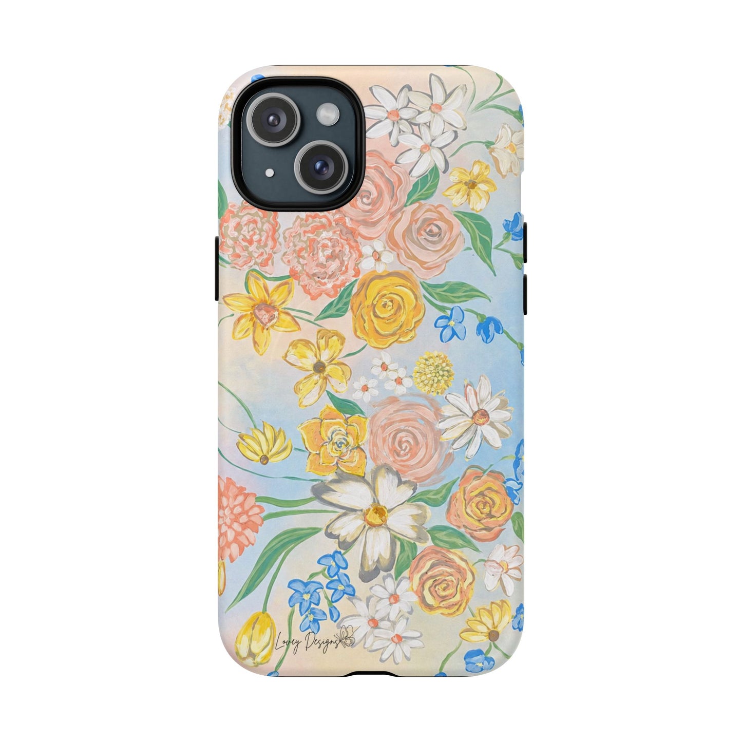 Bloom Where You Are Planted Floral Magnetic Phone Case - iPhone 14 & 15 Versions