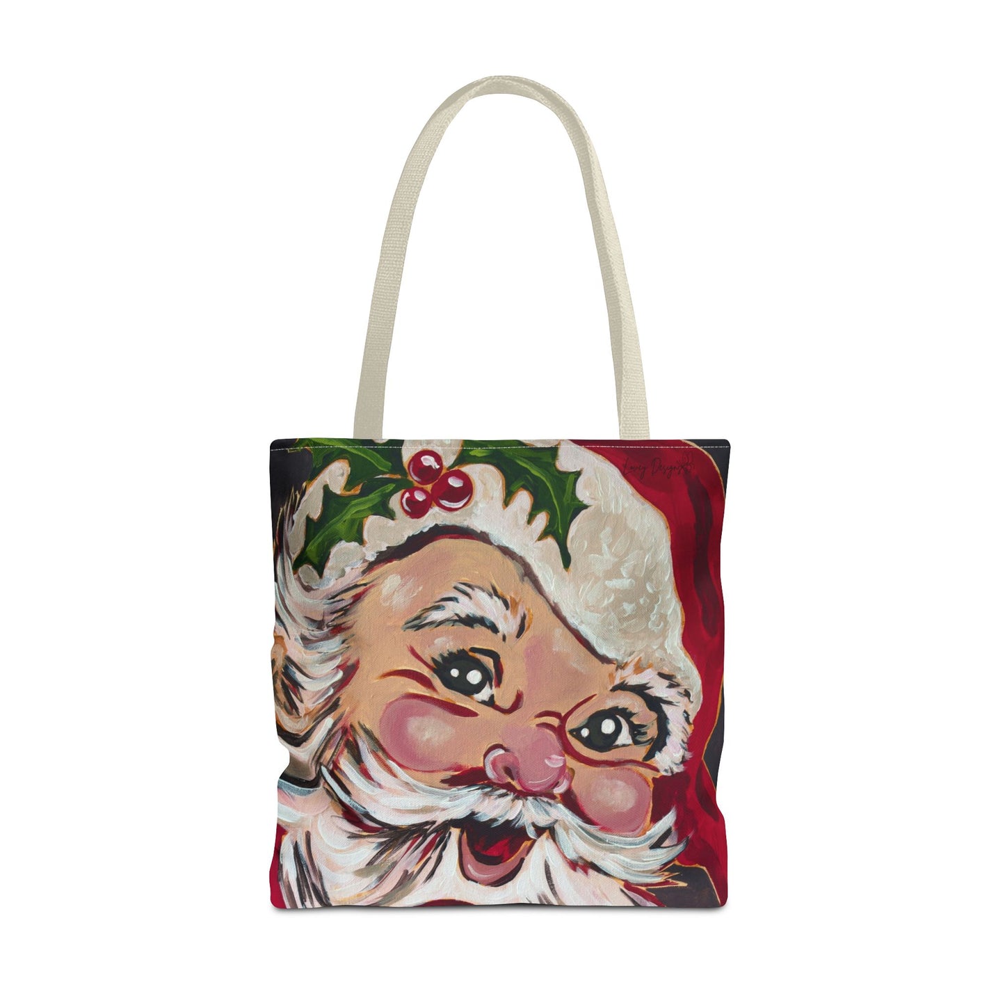 Vintage Santa Claus Holiday Tote Bag