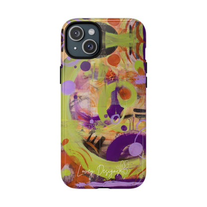 Party Man - Abstract Floral Phone Case — Tough Magnetic Protective Cover