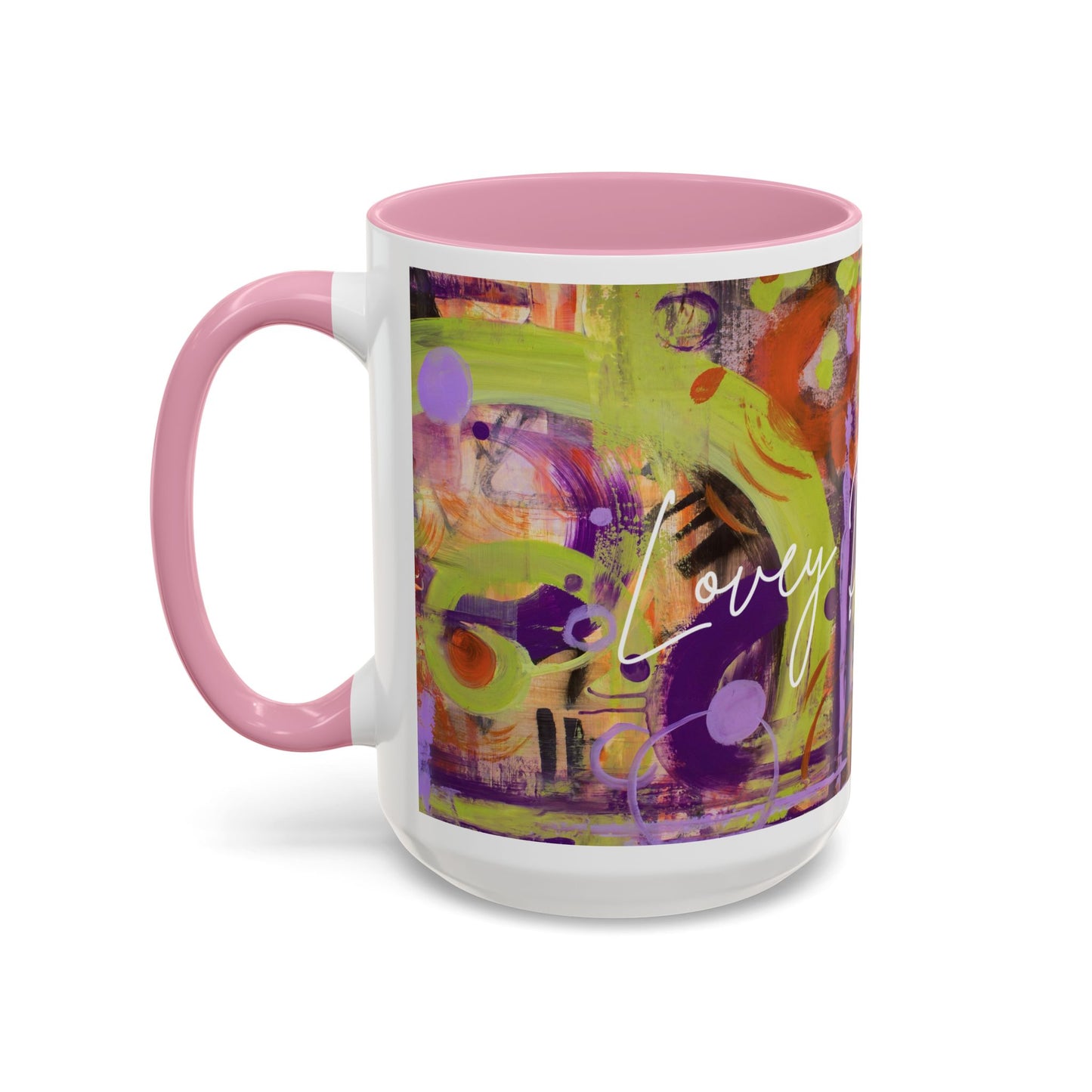 Party Man - Abstract Colorful Art Mug (11oz or 15oz)