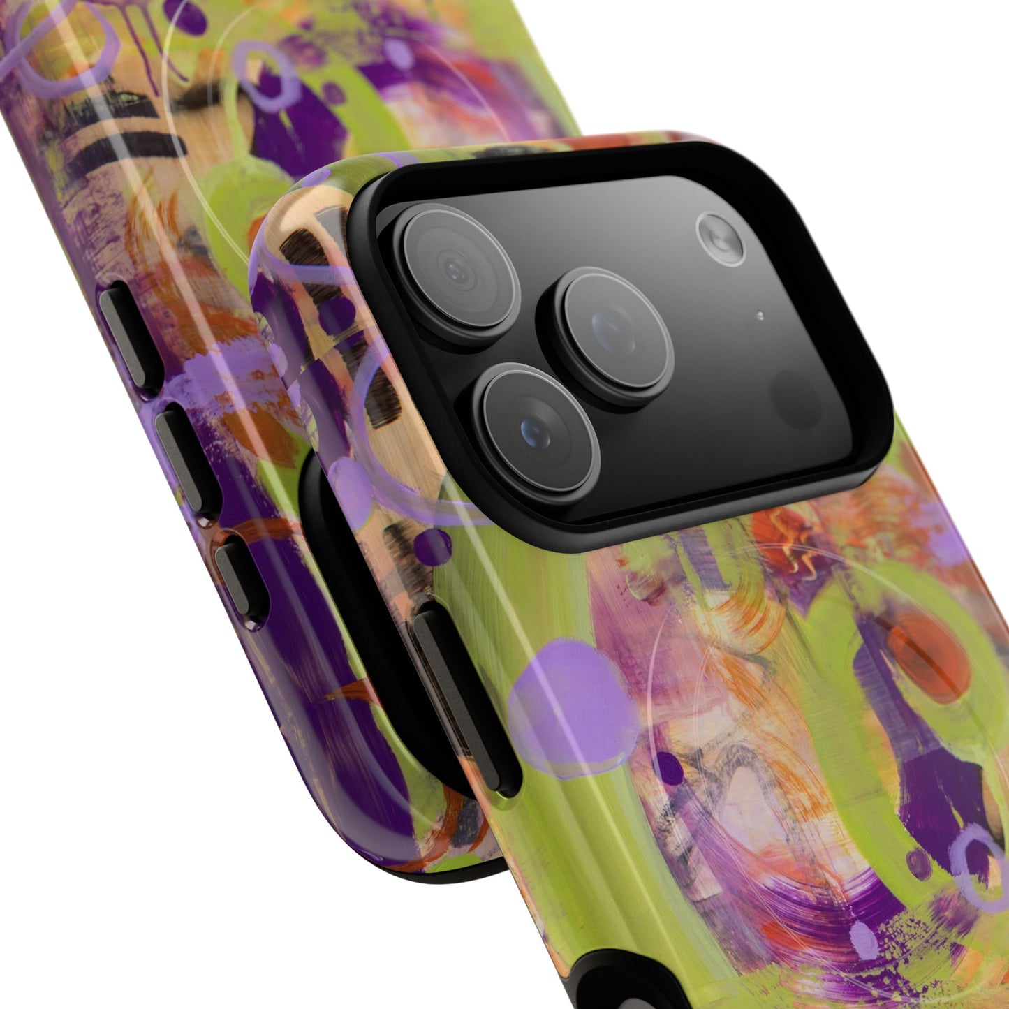 Party Man - Abstract Floral Phone Case — Tough Magnetic Protective Cover