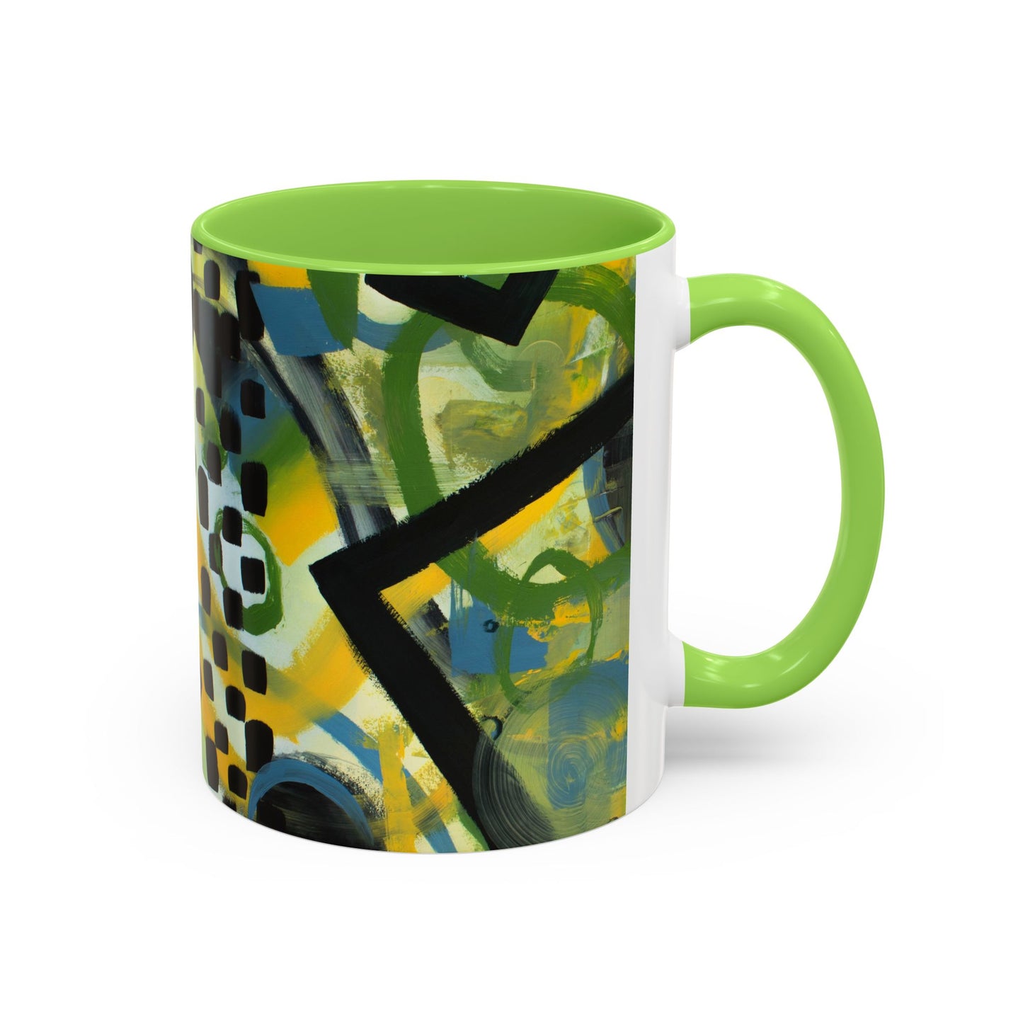 Colorful Mug - "Echos of Structure"