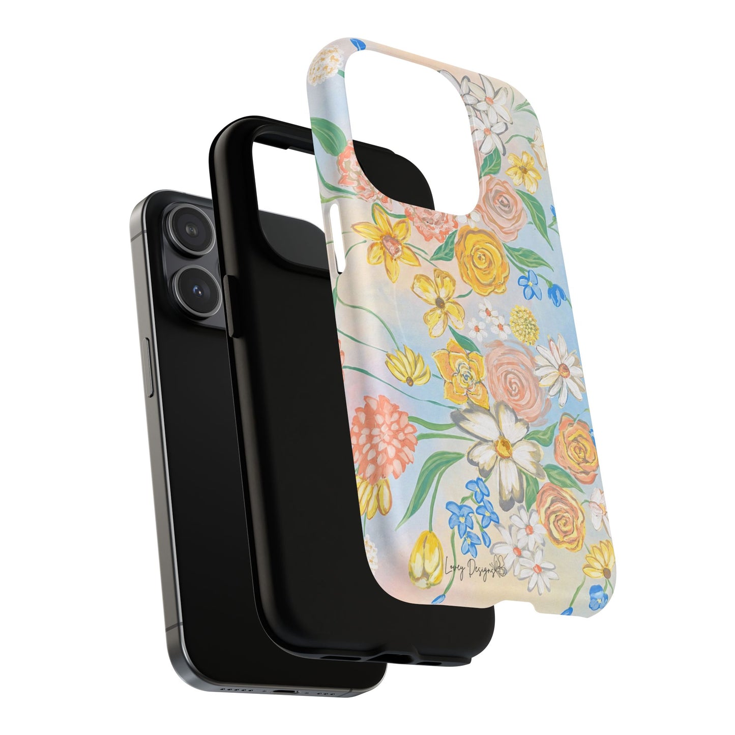 Bloom Where You Are Planted Floral Magnetic Phone Case - iPhone 14 & 15 Versions