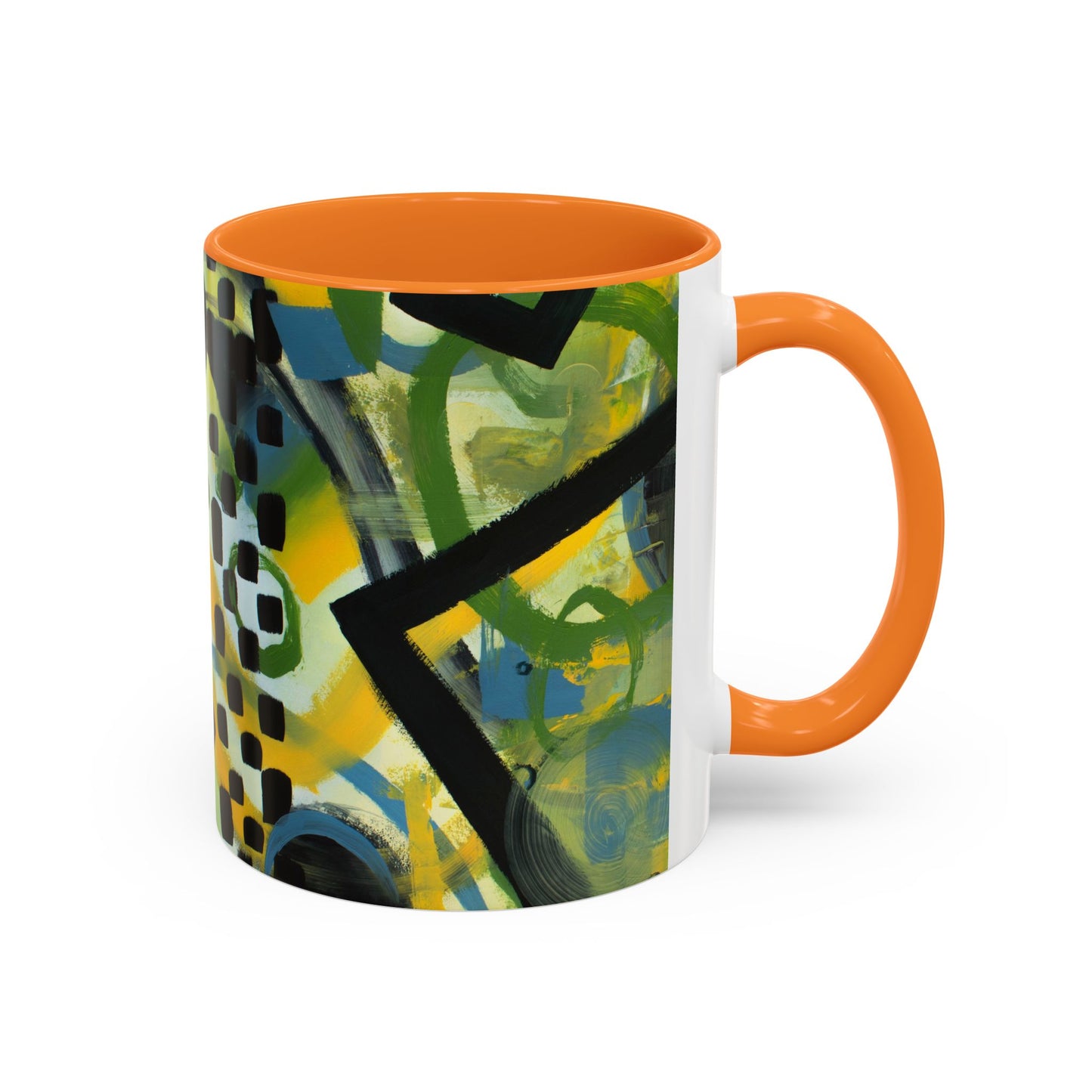 Colorful Mug - "Echos of Structure"
